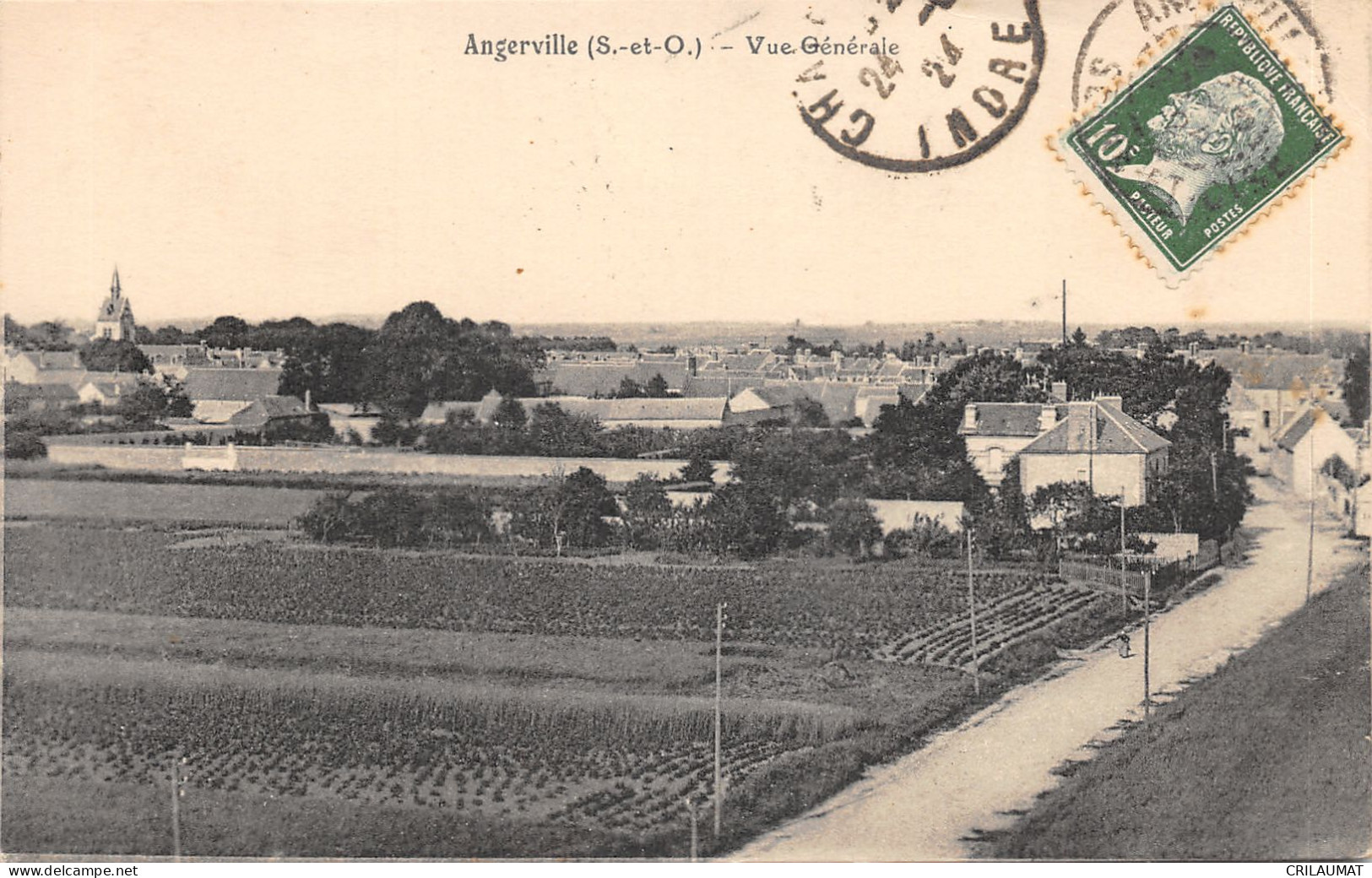 91-ANGERVILLE-N°6041-F/0325 - Angerville