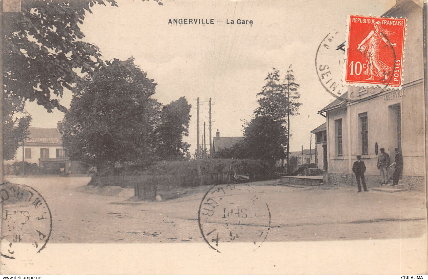 91-ANGERVILLE-N°6041-F/0321 - Angerville