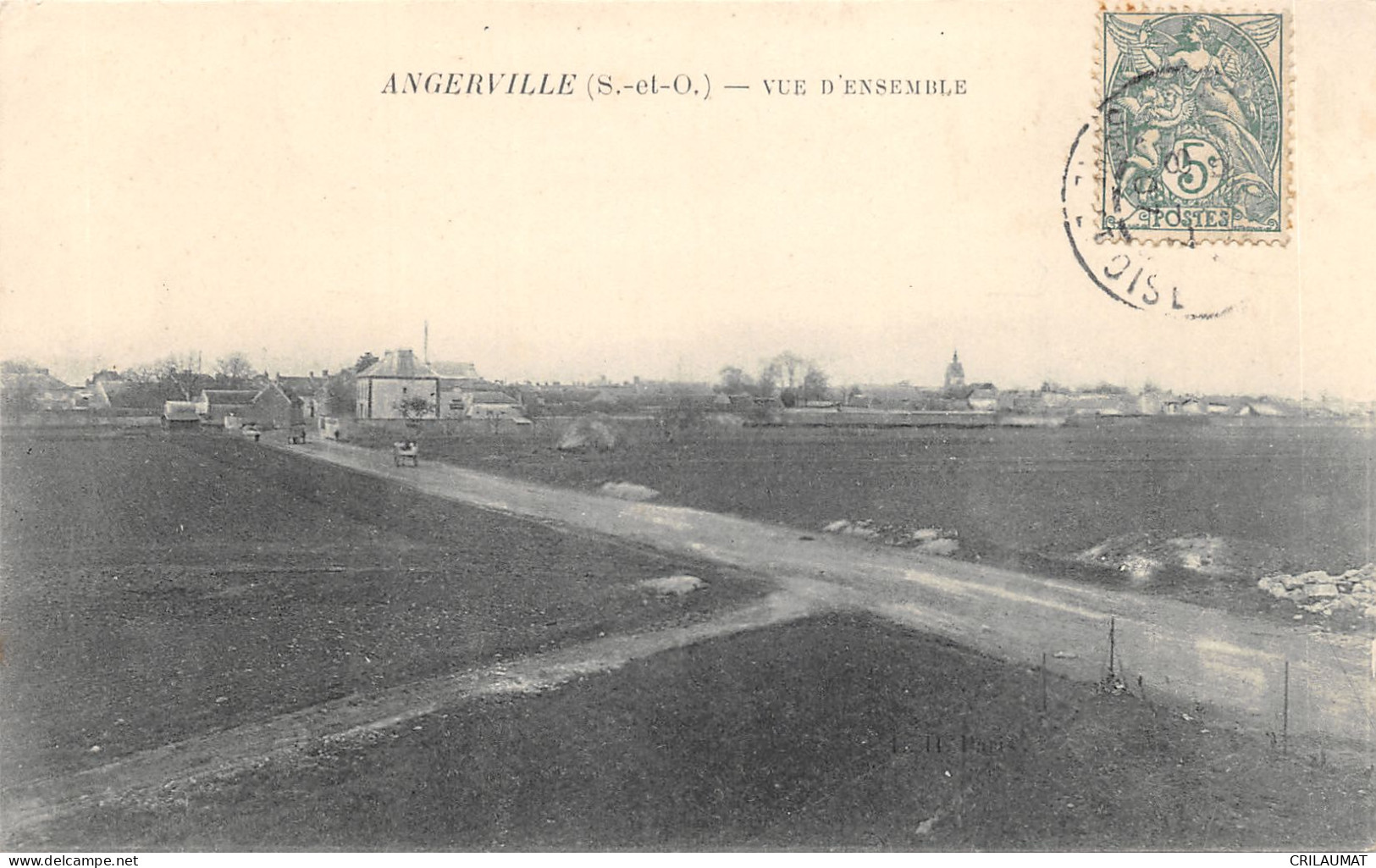 91-ANGERVILLE-N°6041-F/0243 - Angerville