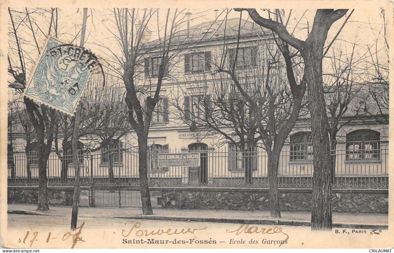 94-SAINT MAUR DES FOSSES-N°6042-B/0217 - Saint Maur Des Fosses