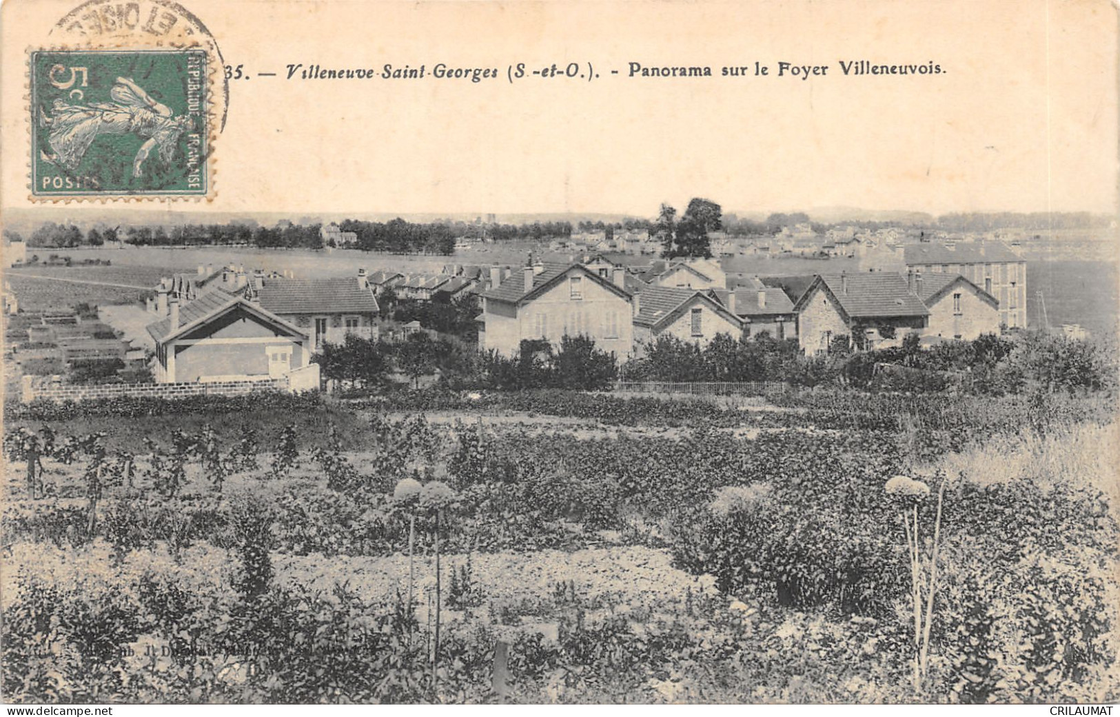 94-VILLENEUVE SAINT GEORGES-N°6042-B/0161 - Villeneuve Saint Georges