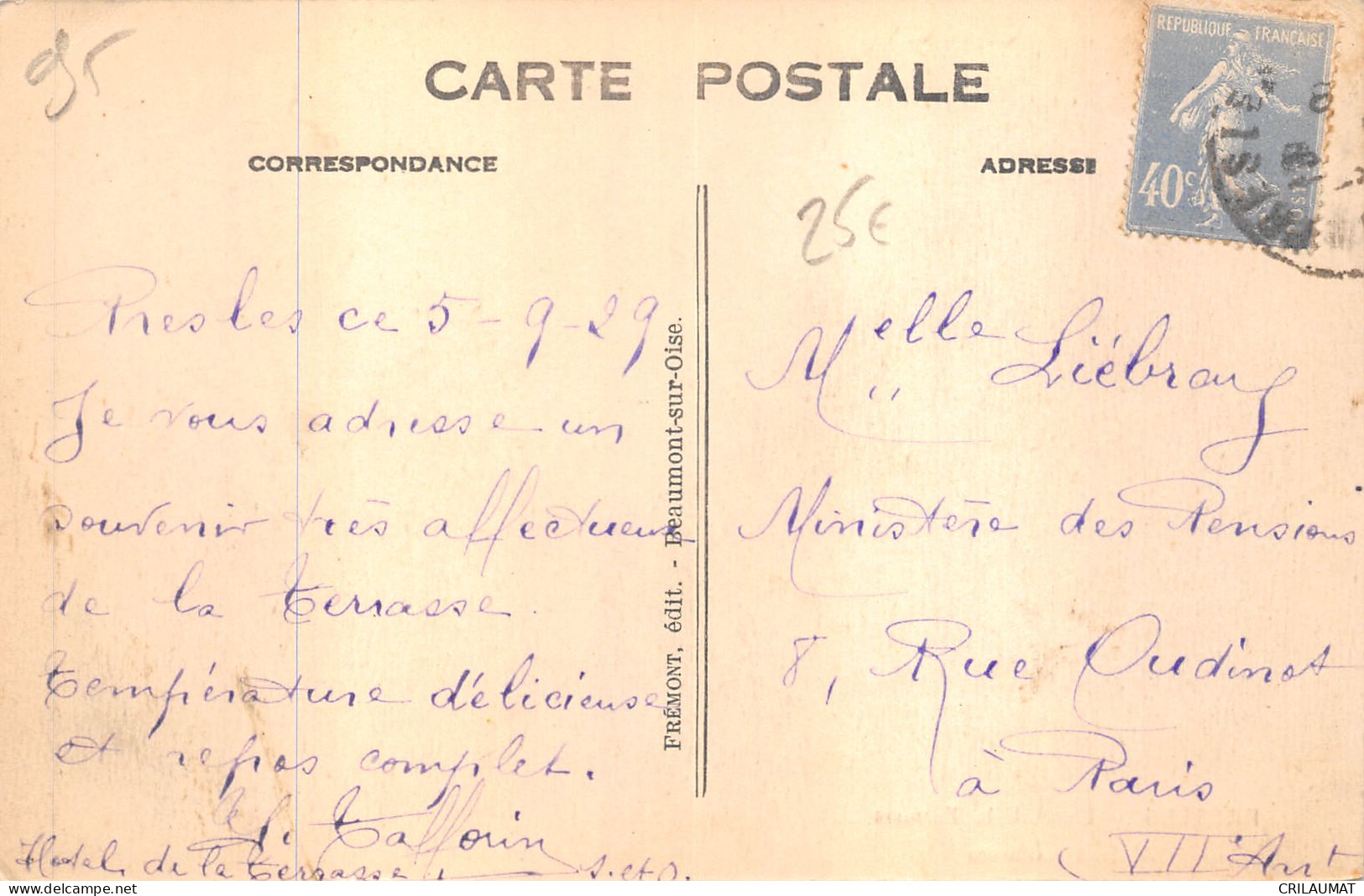 95-PRESLES-N°6042-C/0375 - Presles