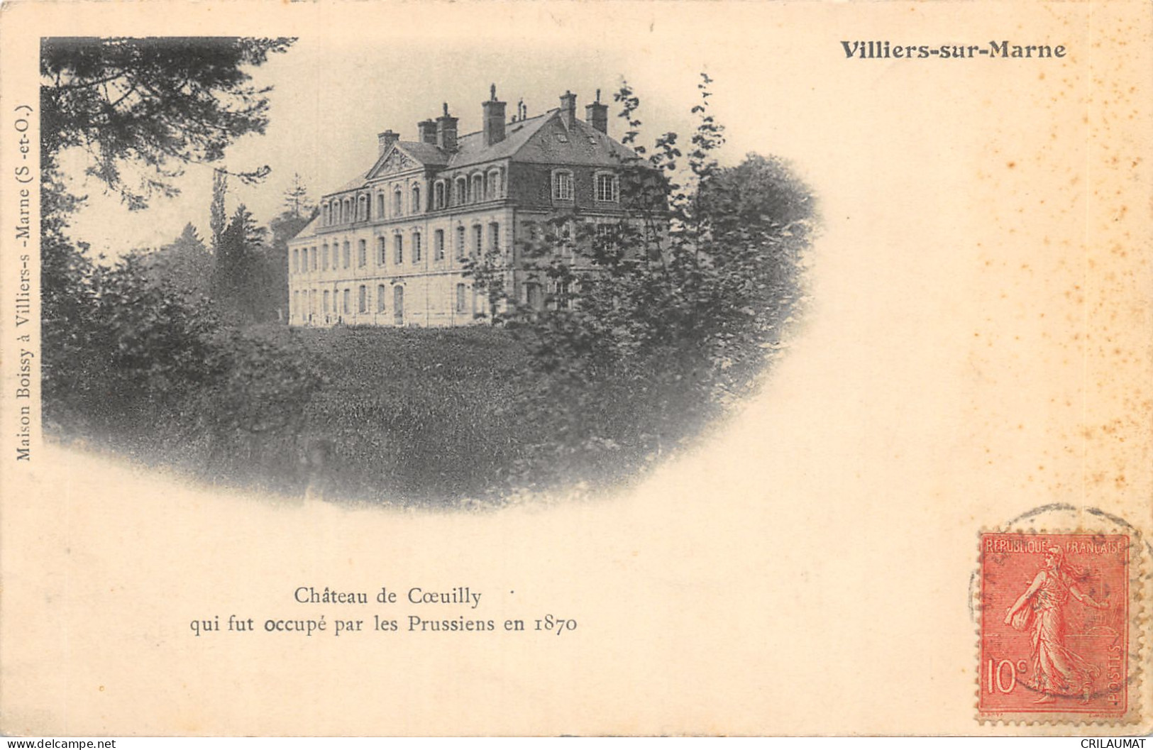 94-VILLIERS SUR MARNE-N°6042-B/0357 - Villiers Sur Marne