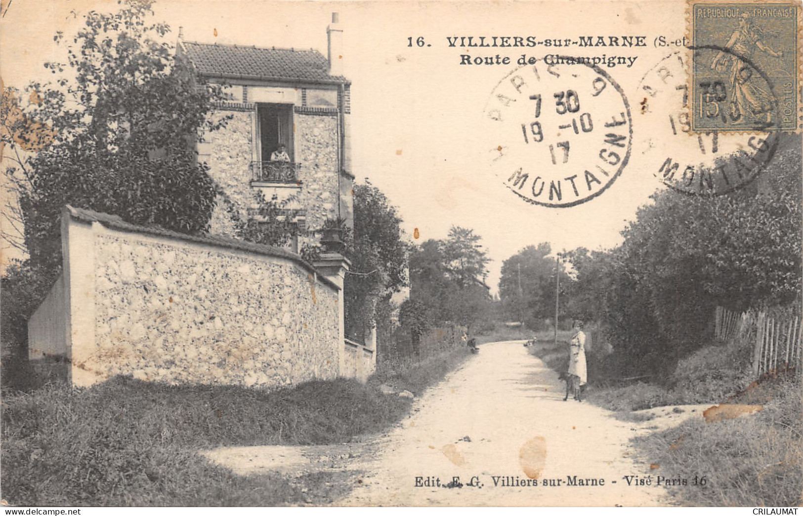 94-VILLIERS SUR MARNE-N°6042-B/0347 - Villiers Sur Marne