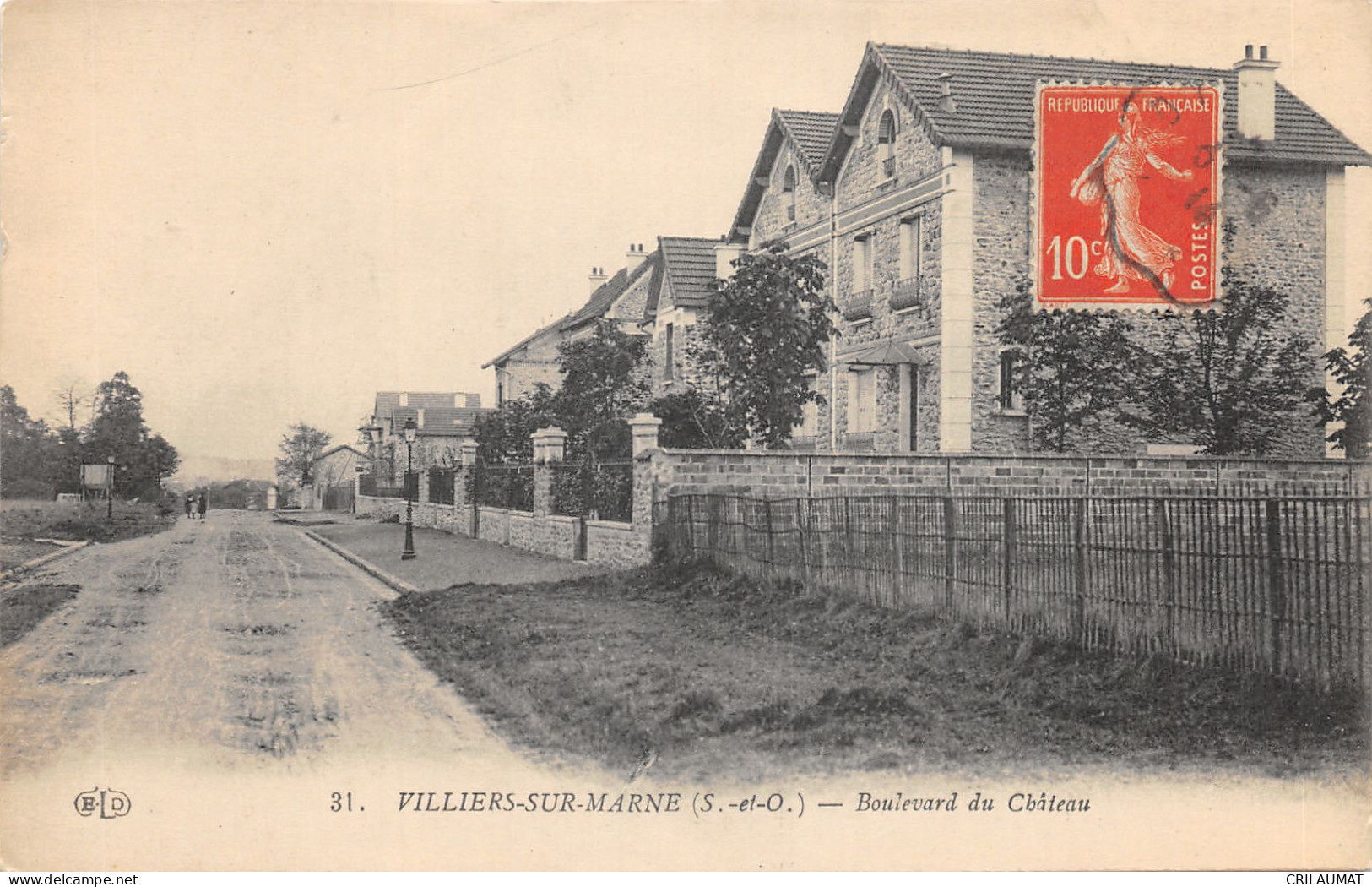 94-VILLIERS SUR MARNE-N°6042-B/0337 - Villiers Sur Marne