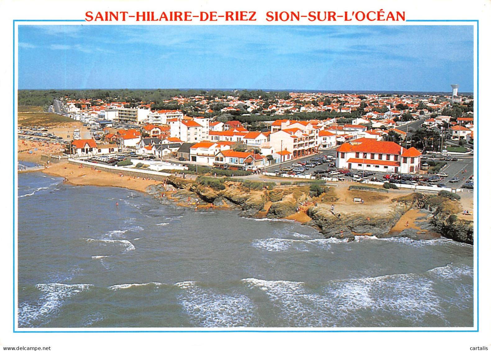 85-SAINT HILAIRE DE RIEZ-N°4262-A/0389 - Saint Hilaire De Riez