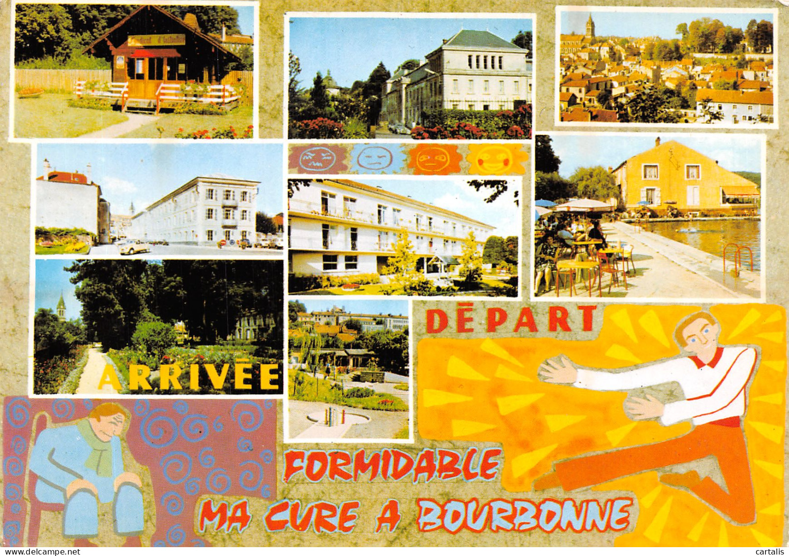 52-BOURBONNE LES BAINS-N°4262-A/0279 - Bourbonne Les Bains