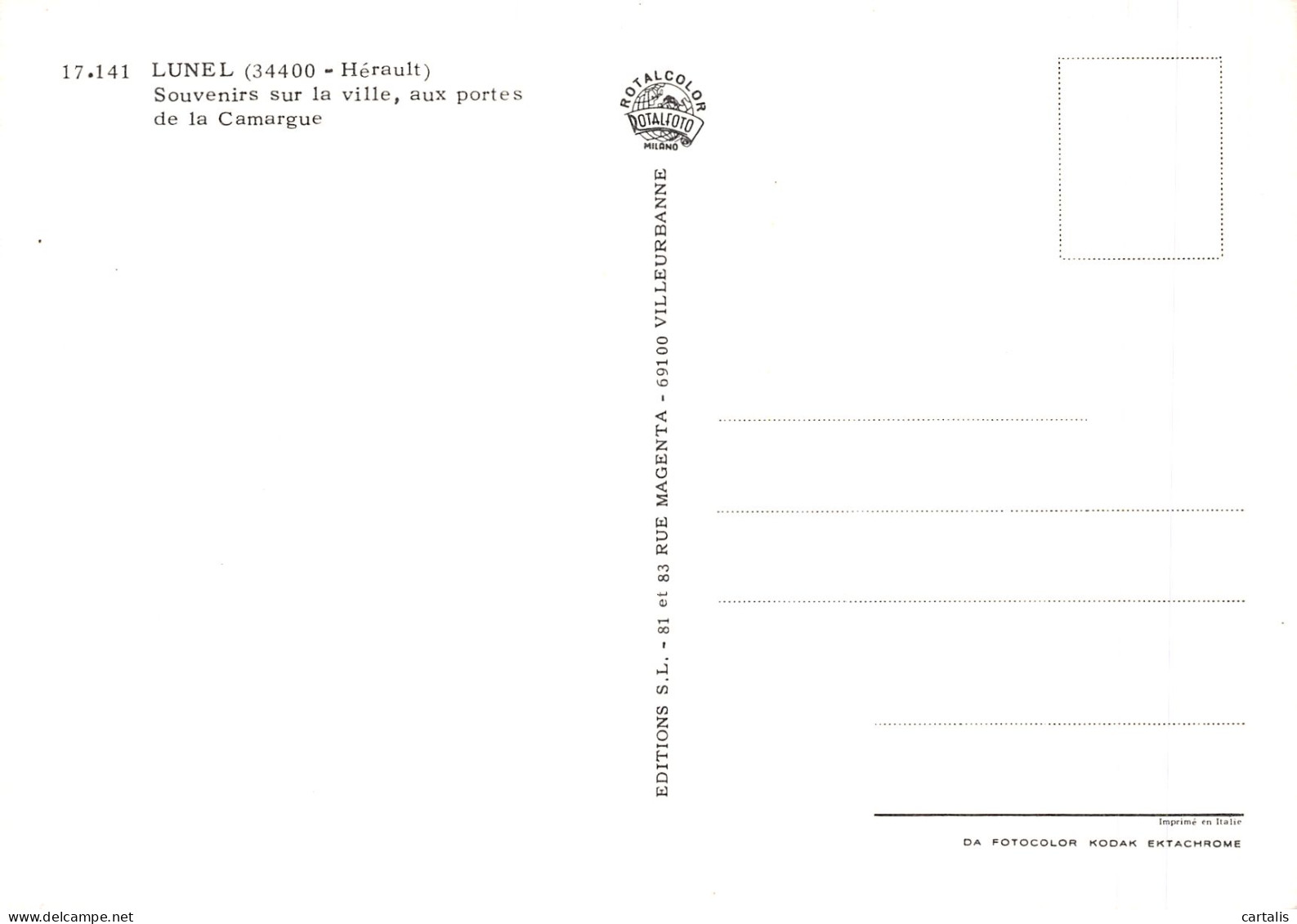 34-LUNEL-N°4262-A/0035 - Lunel