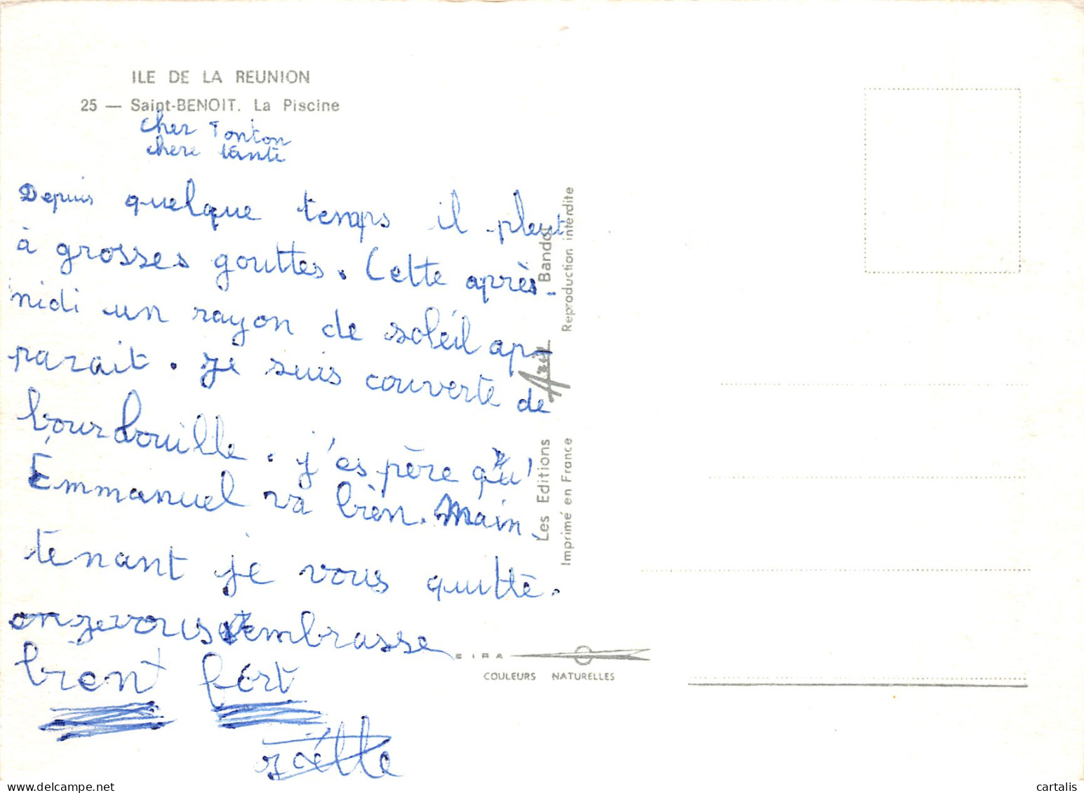 974-ILE DE LA REUNION-N°4262-D/0245 - Other & Unclassified