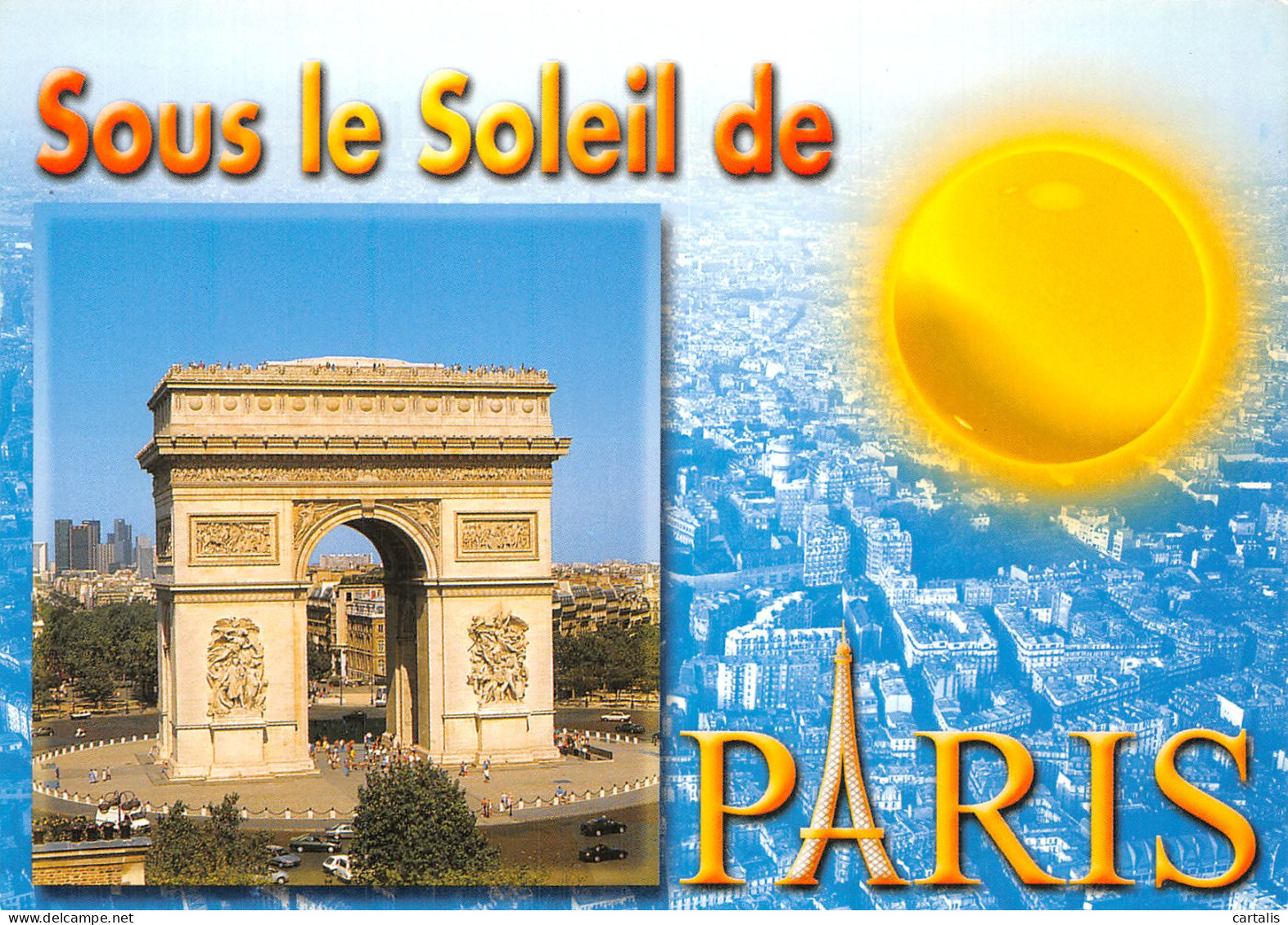 75-PARIS ARC DE TRIOMPHE-N°4263-A/0245 - Arc De Triomphe