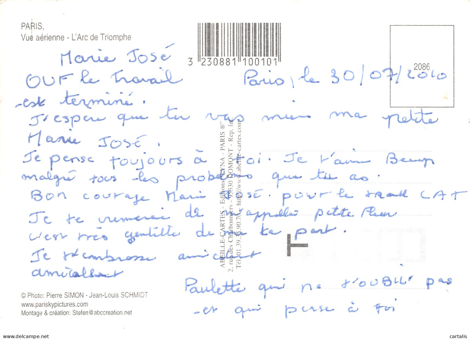 75-PARIS ARC DE TRIOMPHE-N°4263-A/0245 - Arc De Triomphe