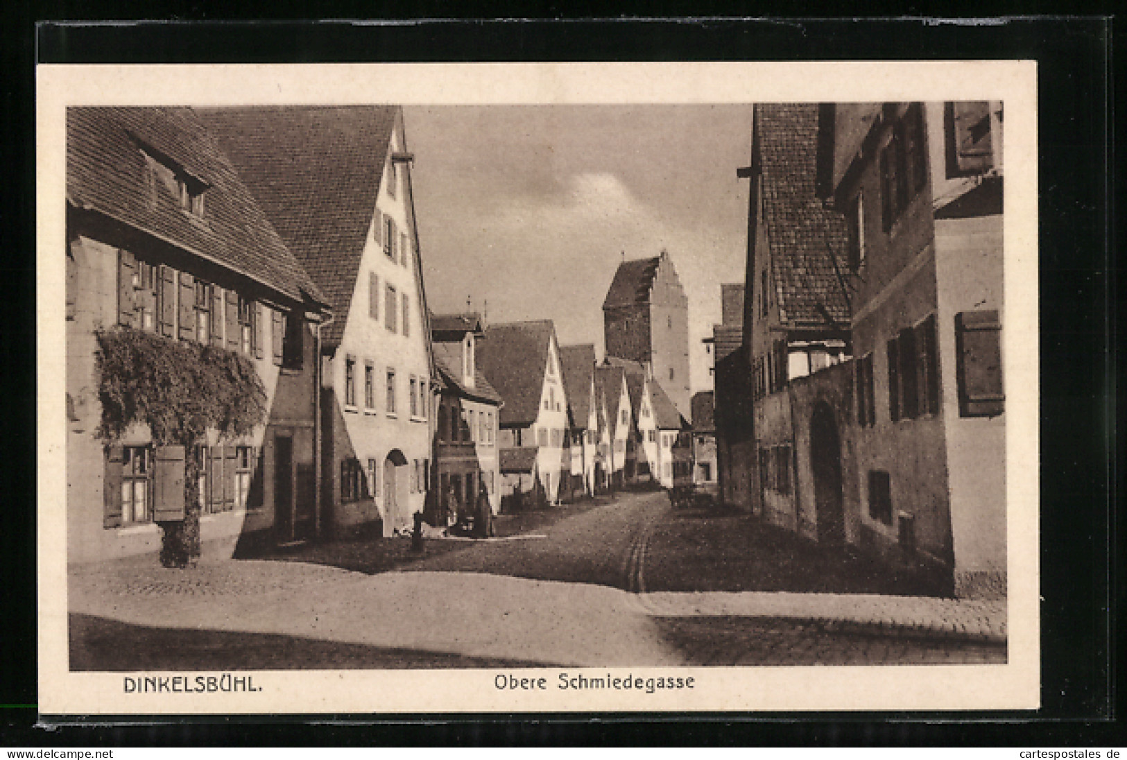 AK Dinkelsbühl, Obere Schmiedegasse  - Dinkelsbühl