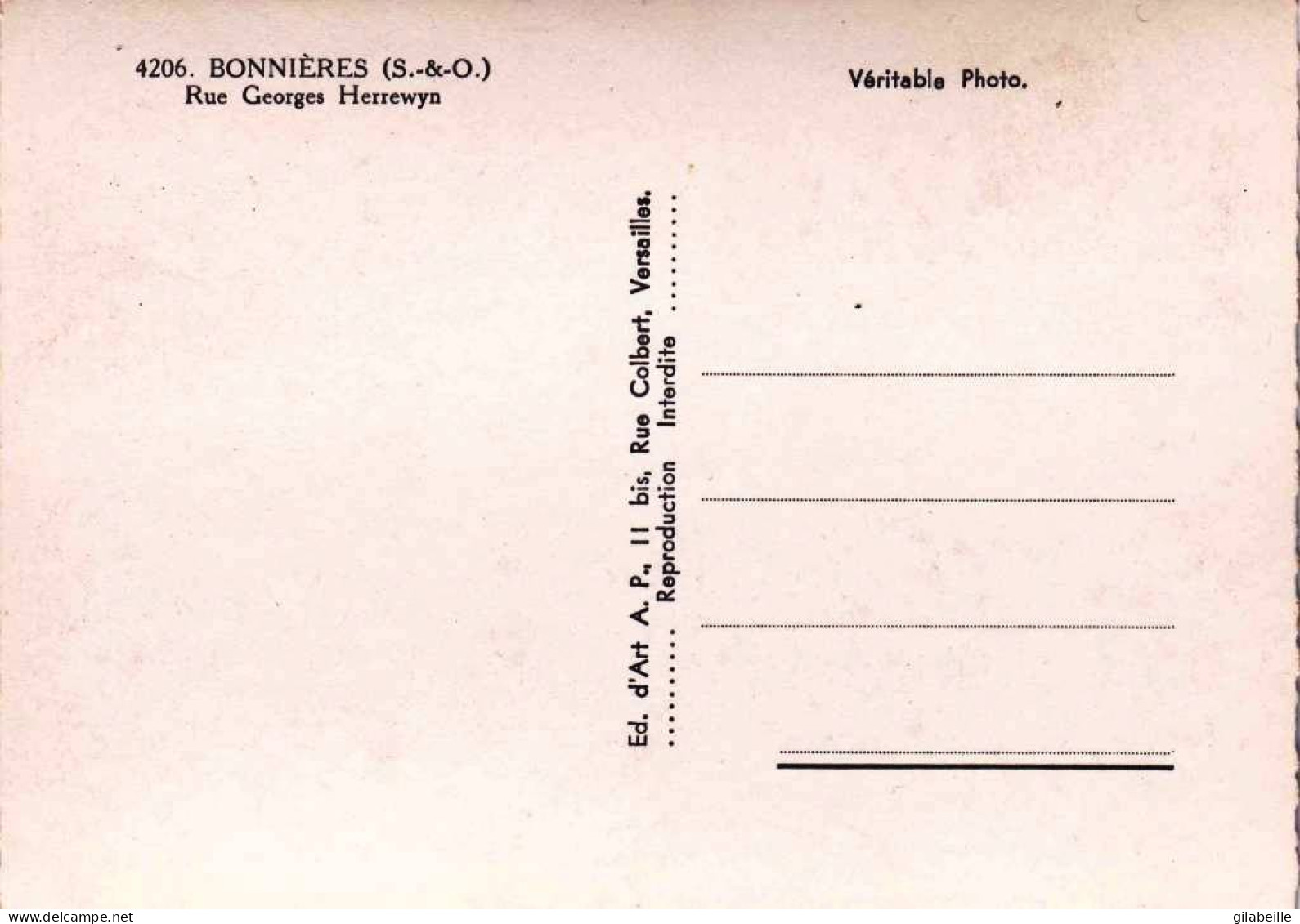 78 - Yvelines - BONNIERES Sur SEINE - Rue Georges Herrewyn - Bonnieres Sur Seine