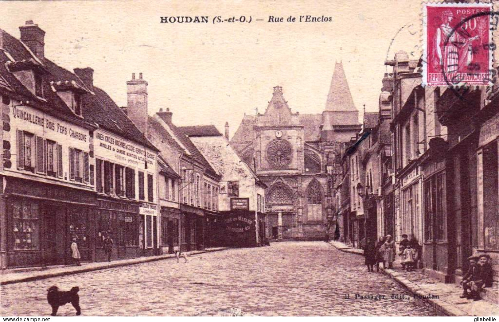 78 - Yvelines -  HOUDAN -  Rue De L 'enclos - Houdan