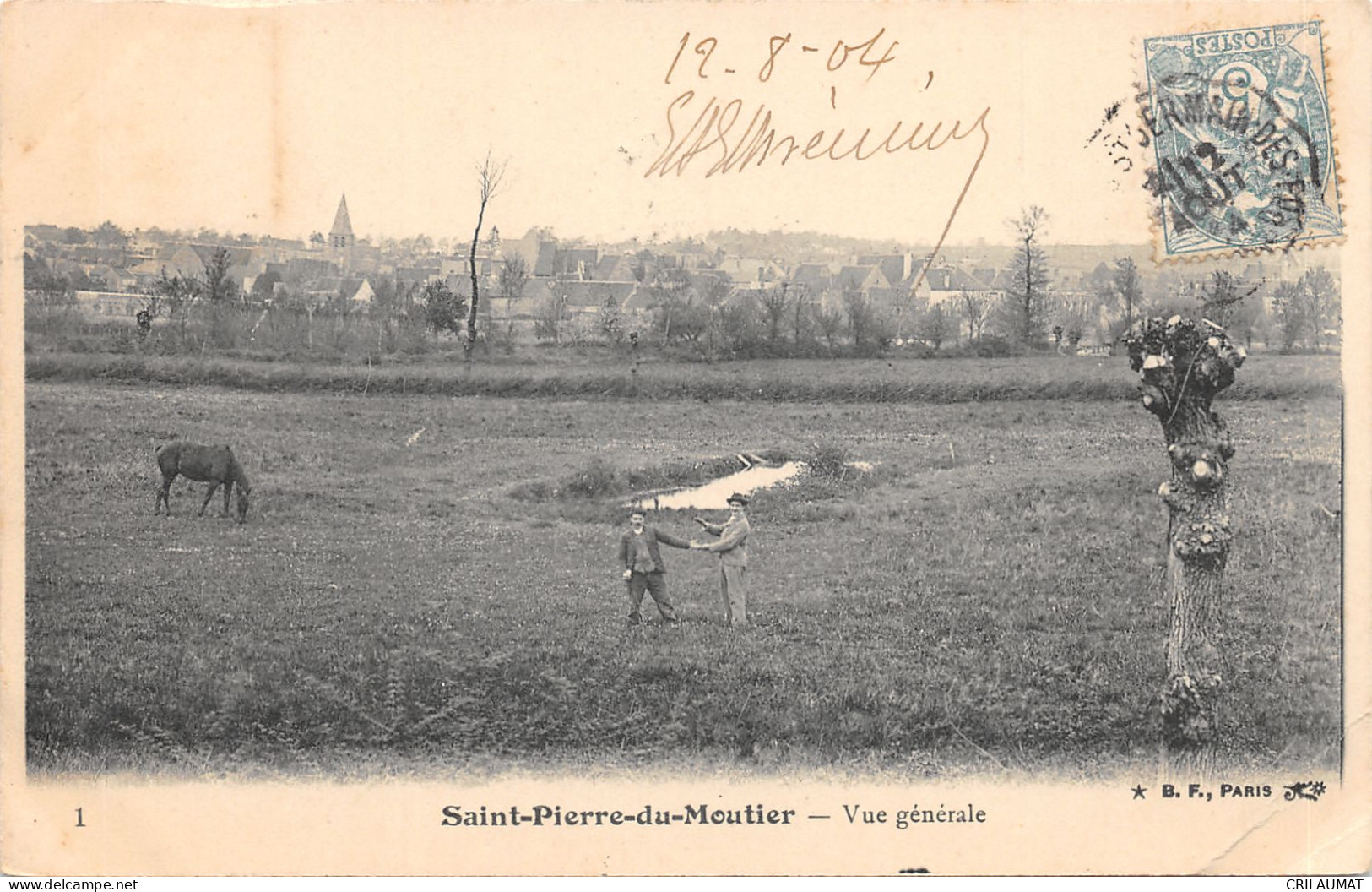 58-SAINT PIERRE LE MOUTIER-N°6043-G/0009 - Saint Pierre Le Moutier