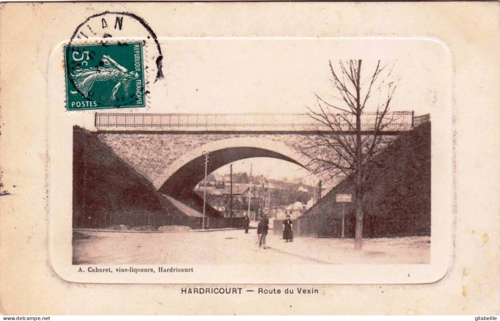 78 - Yvelines - HARDRICOURT - Route Du Vexin - Hardricourt