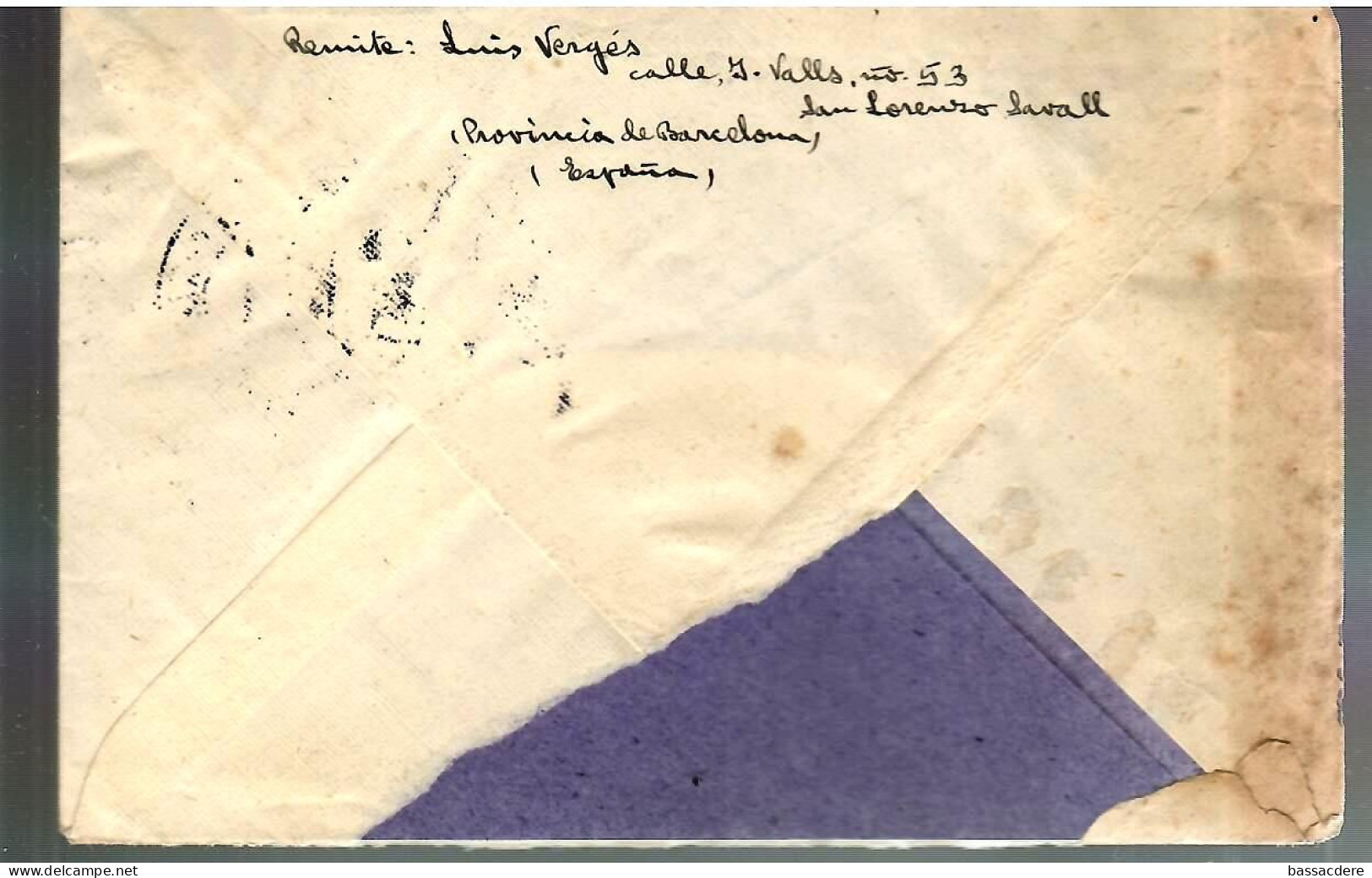 79692 -  SAN  LORENZO  LAVALL - Lettres & Documents