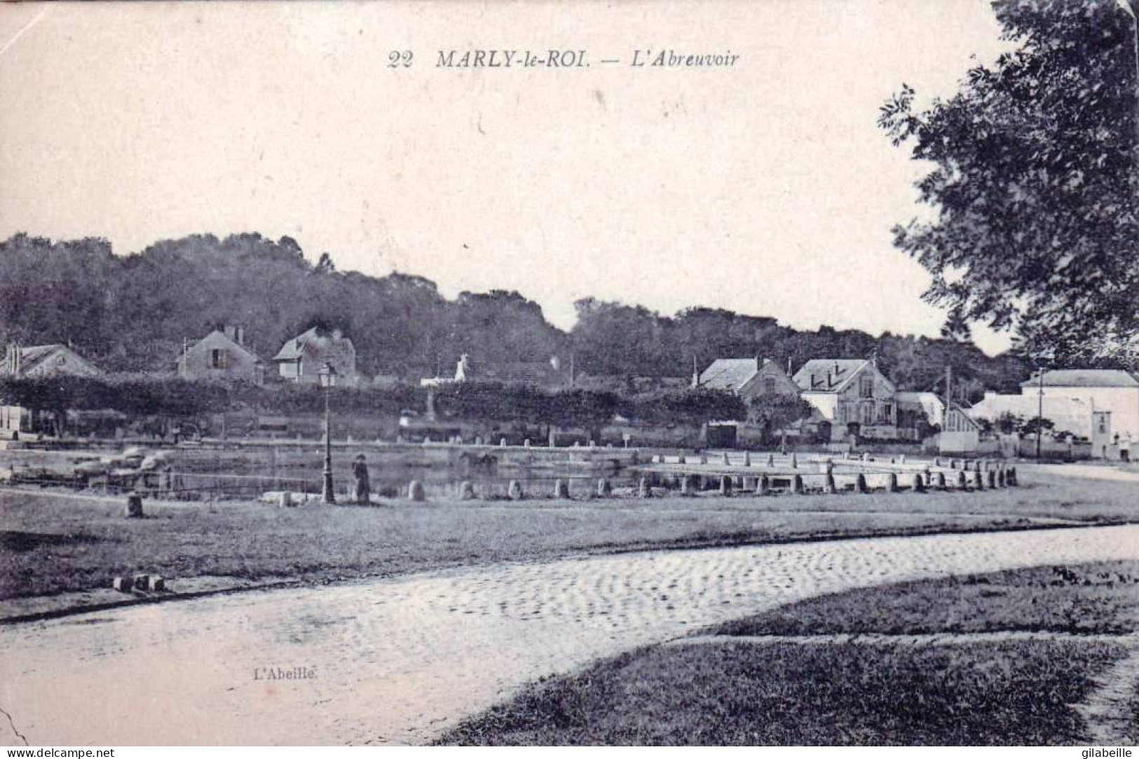 78 - Yvelines -  MARLY Le ROI - L'abreuvoir - Marly Le Roi