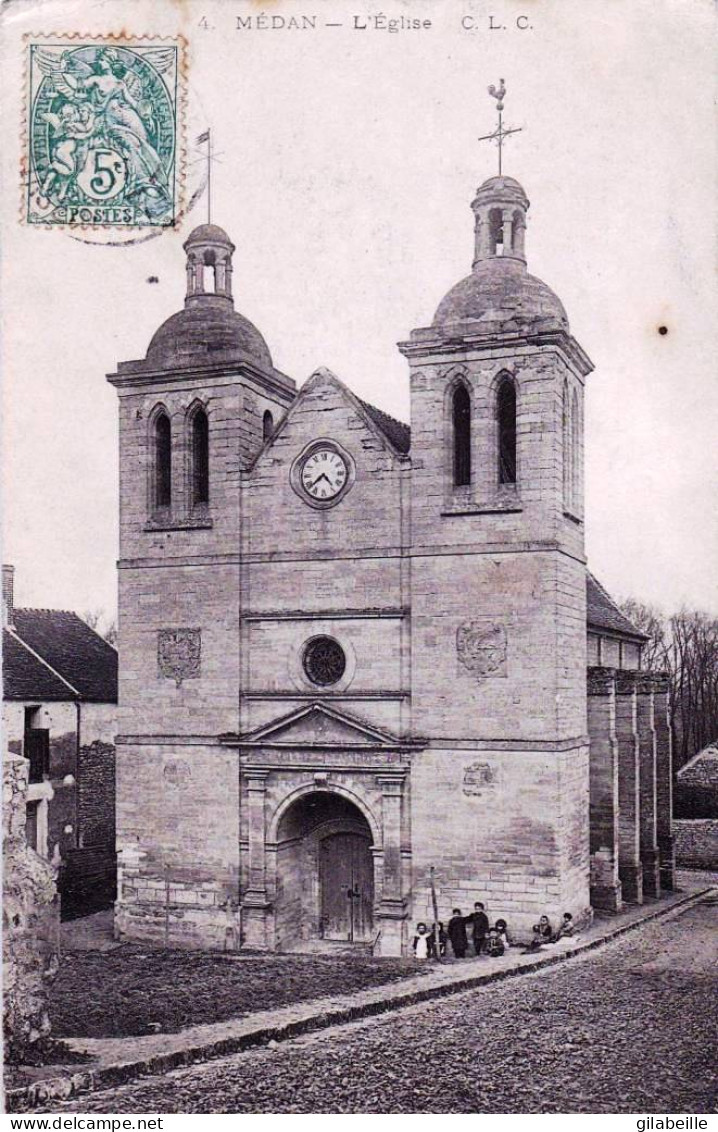 78 - Yvelines -  MEDAN - L'église - Medan