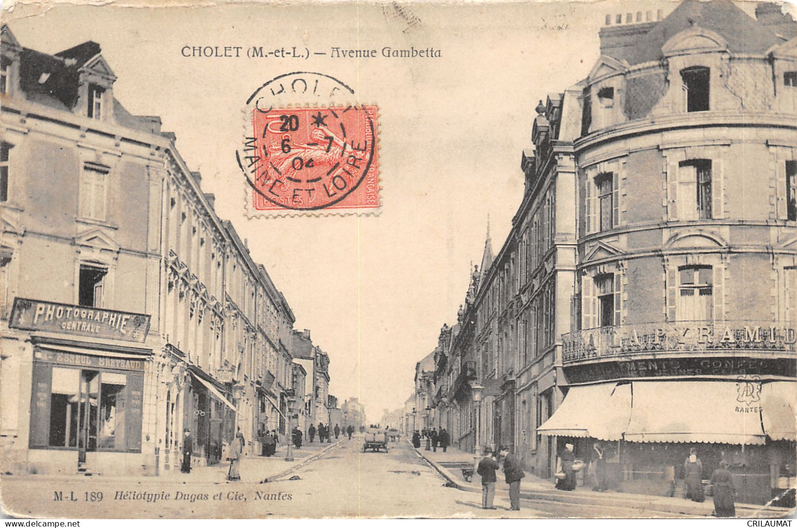 49-CHOLET-N°6043-E/0353 - Cholet