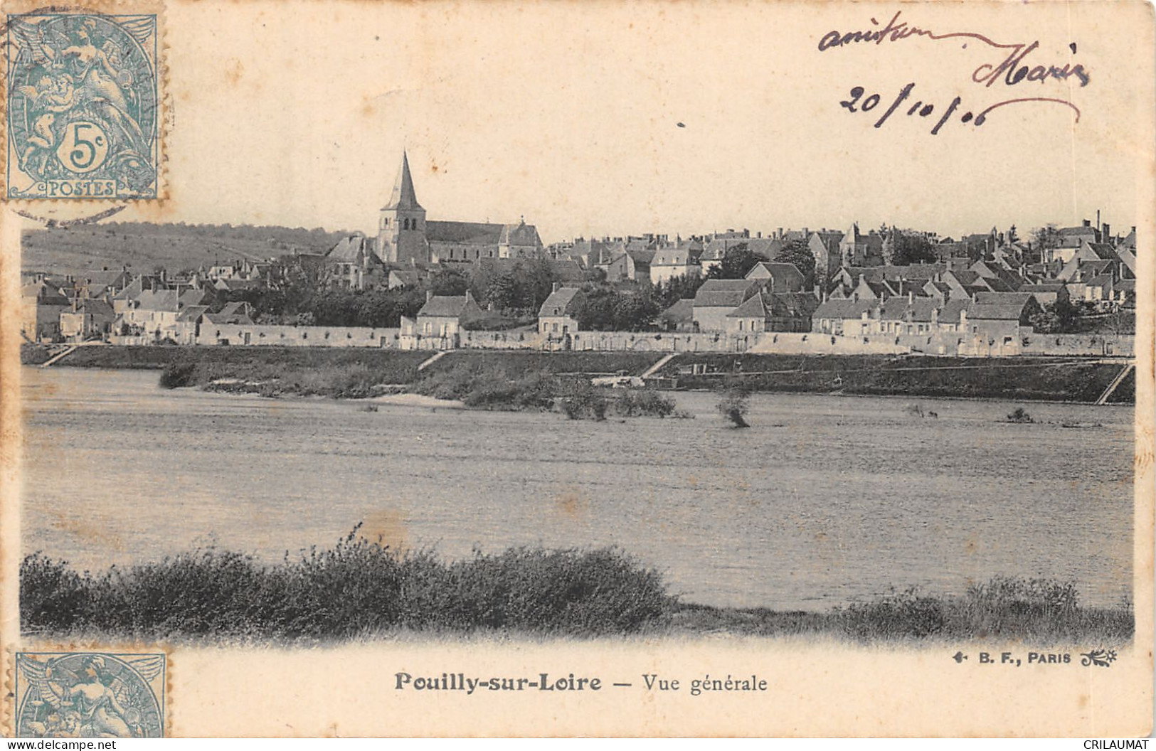 58-POUILLY SUR LOIRE-N°6043-E/0329 - Pouilly Sur Loire