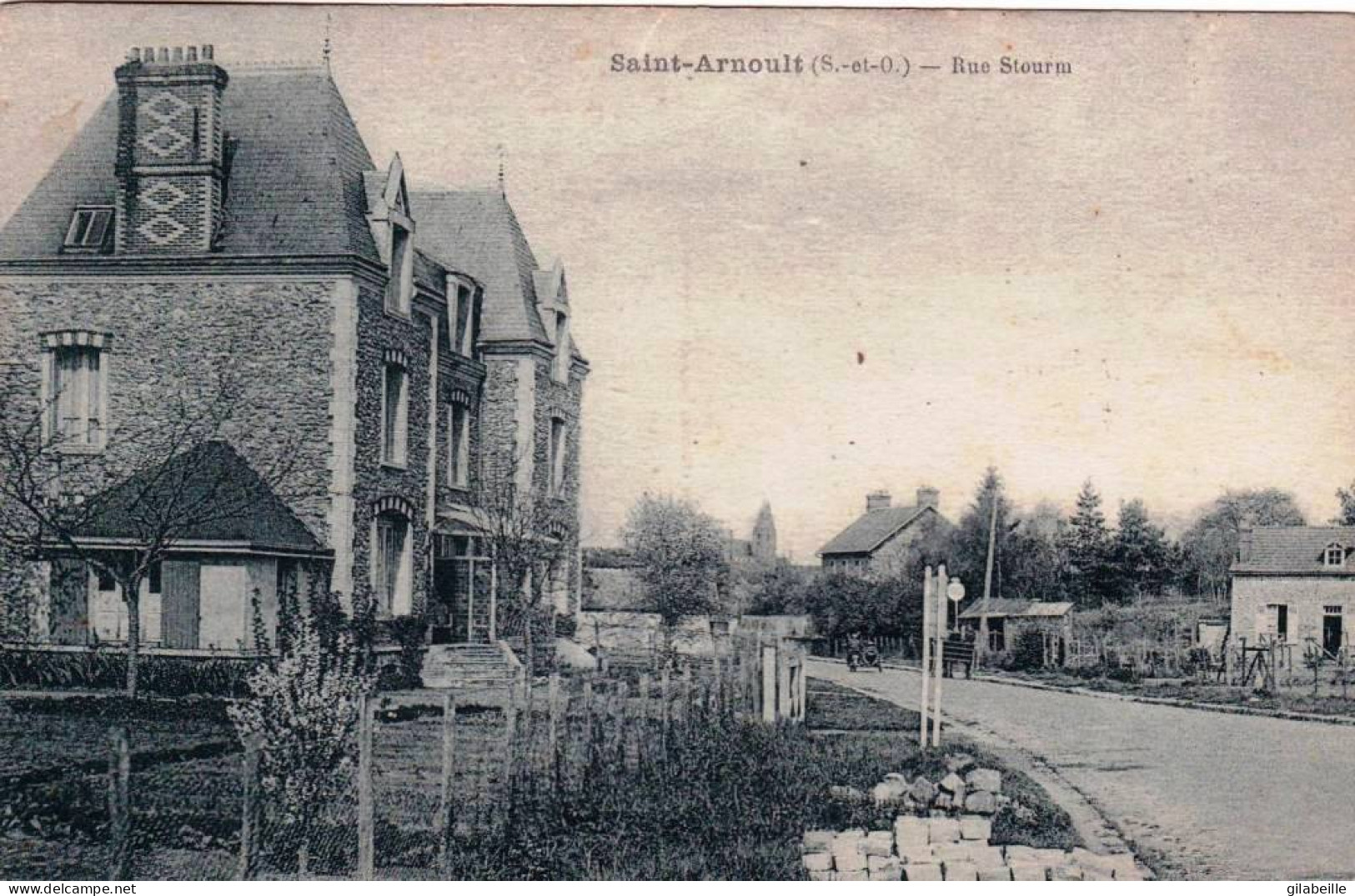 78 - Yvelines -  SAINT ARNOULT En YVELINES - Rue Stourm - St. Arnoult En Yvelines