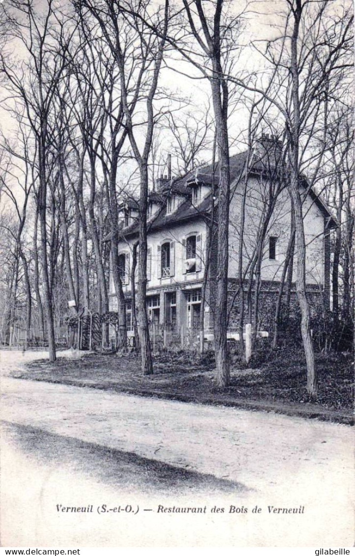 78 - Yvelines -  VERNEUIL Sur SEINE  -  Restaurant Des Bois De Verneuil - Verneuil Sur Seine