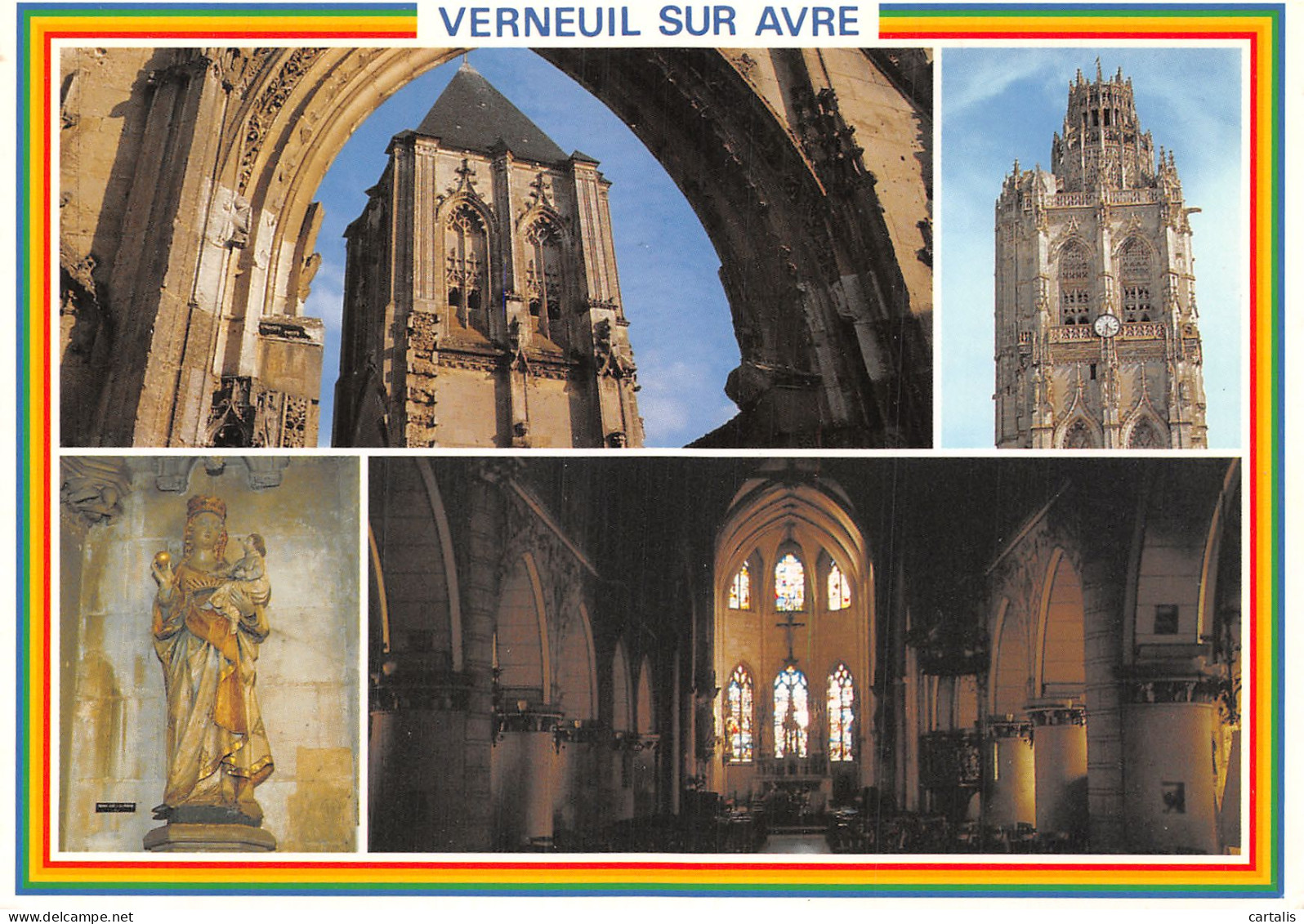 27-VERNEUIL SUR AVRE-N°4264-B/0105 - Verneuil-sur-Avre