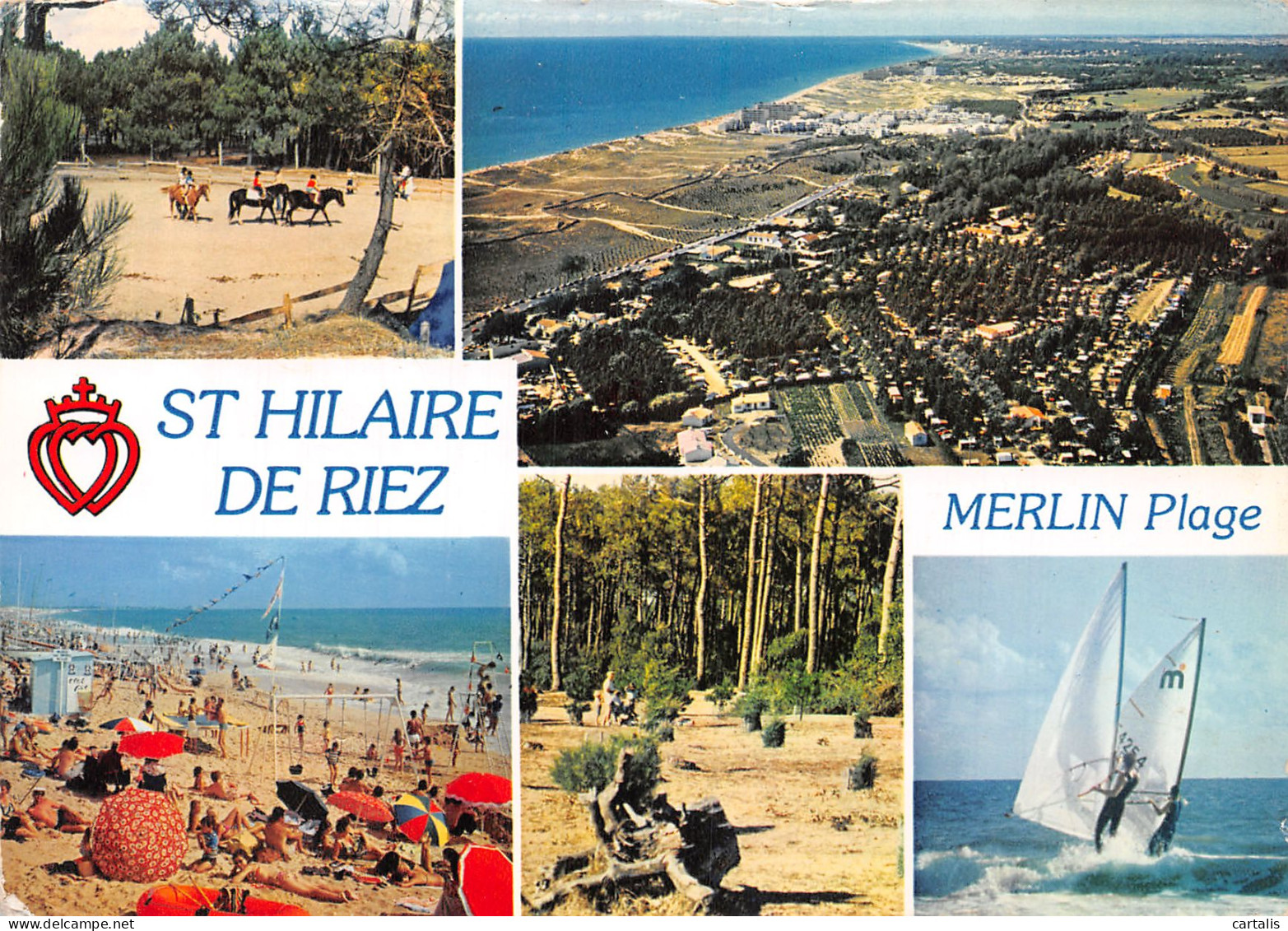 85-SAINT HILAIRE DE RIEZ-N°4264-A/0307 - Saint Hilaire De Riez