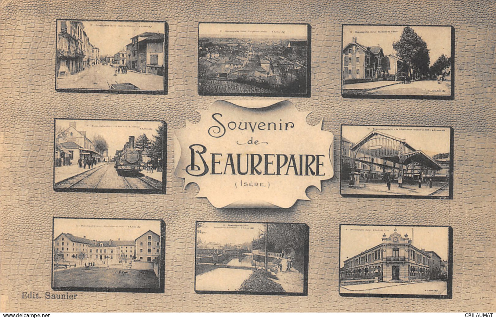 38-BEAUREPAIRE-N°6043-H/0033 - Beaurepaire