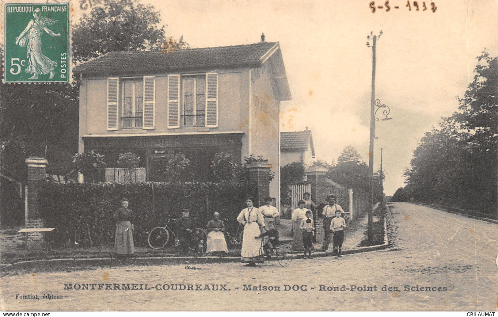 93-MONTFERMEIL COUDREAUX-N°6044-C/0001 - Montfermeil