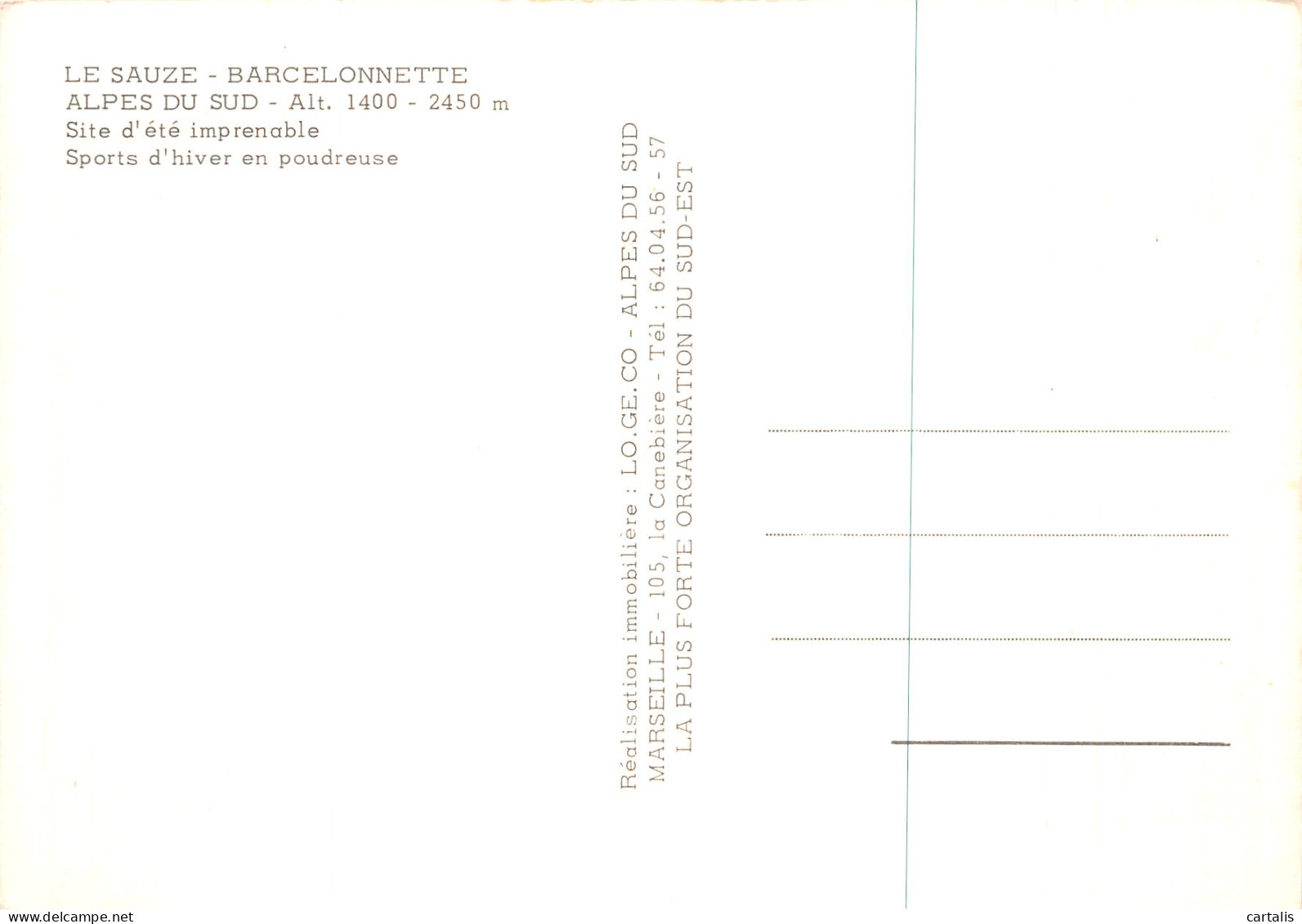 04-BARCELONNETTE-N°4265-C/0301 - Barcelonnette