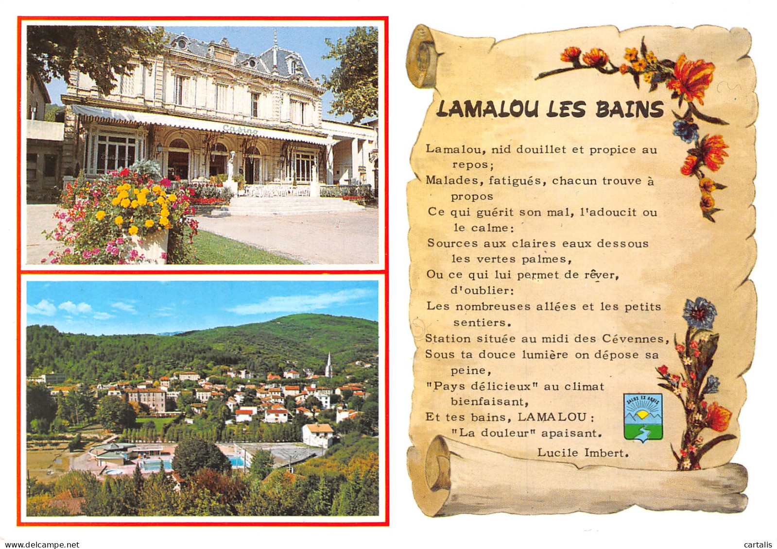 34-LAMALOU LES BAINS-N°4265-B/0207 - Lamalou Les Bains