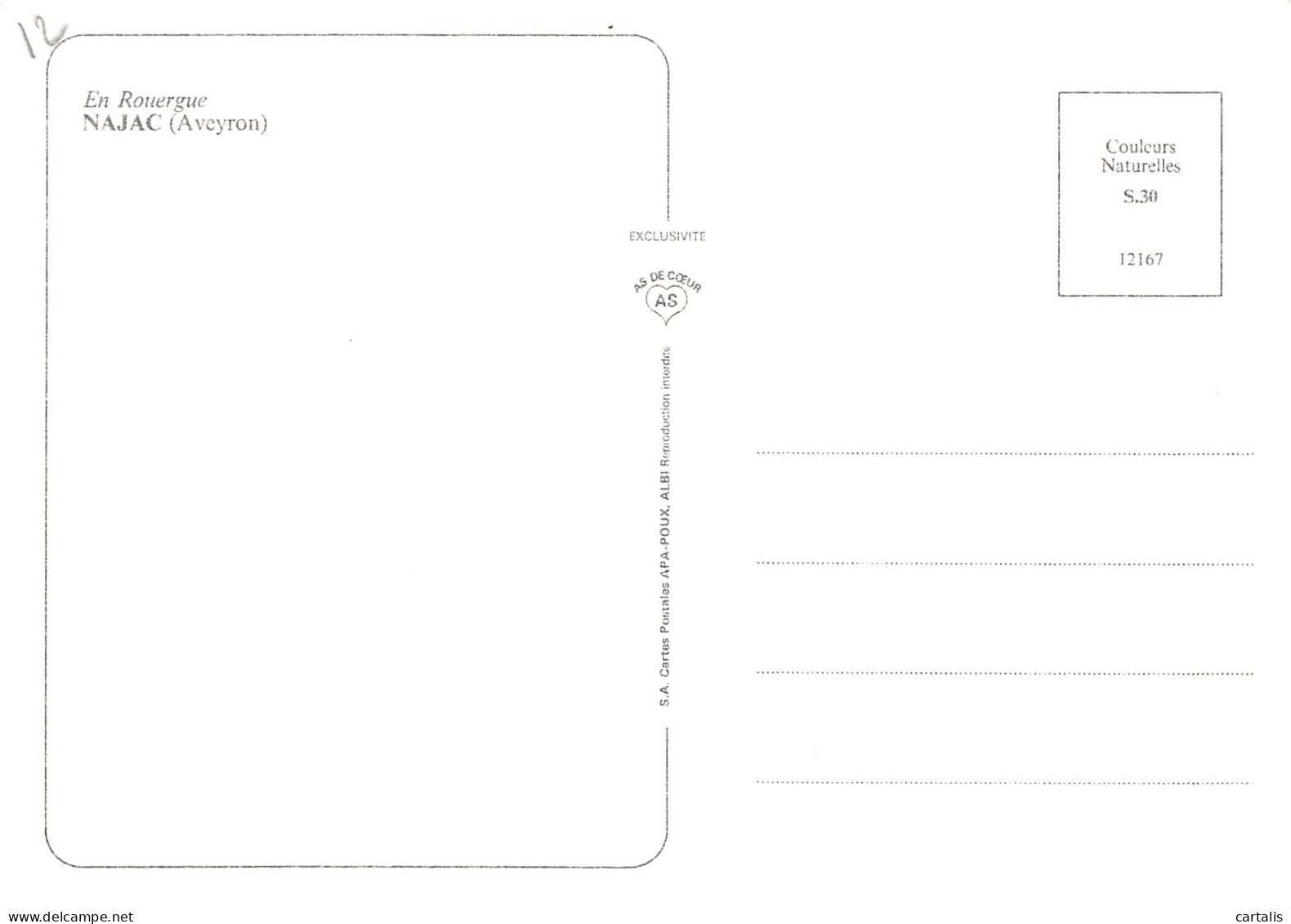 12-NAJAC-N°4265-B/0131 - Najac