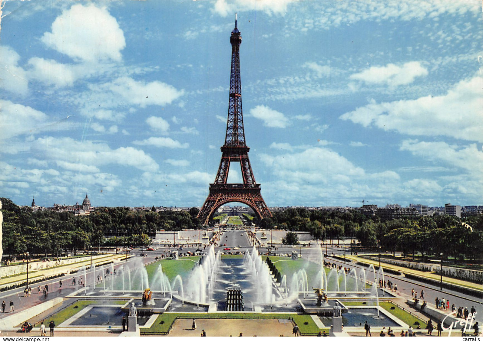 75-PARIS TOUR EIFFEL-N°4265-A/0105 - Eiffeltoren