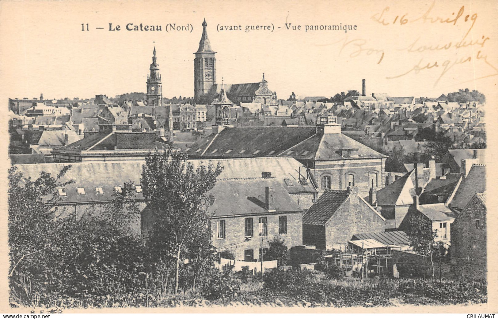 59-LE CATEAU-N°6044-E/0127 - Le Cateau