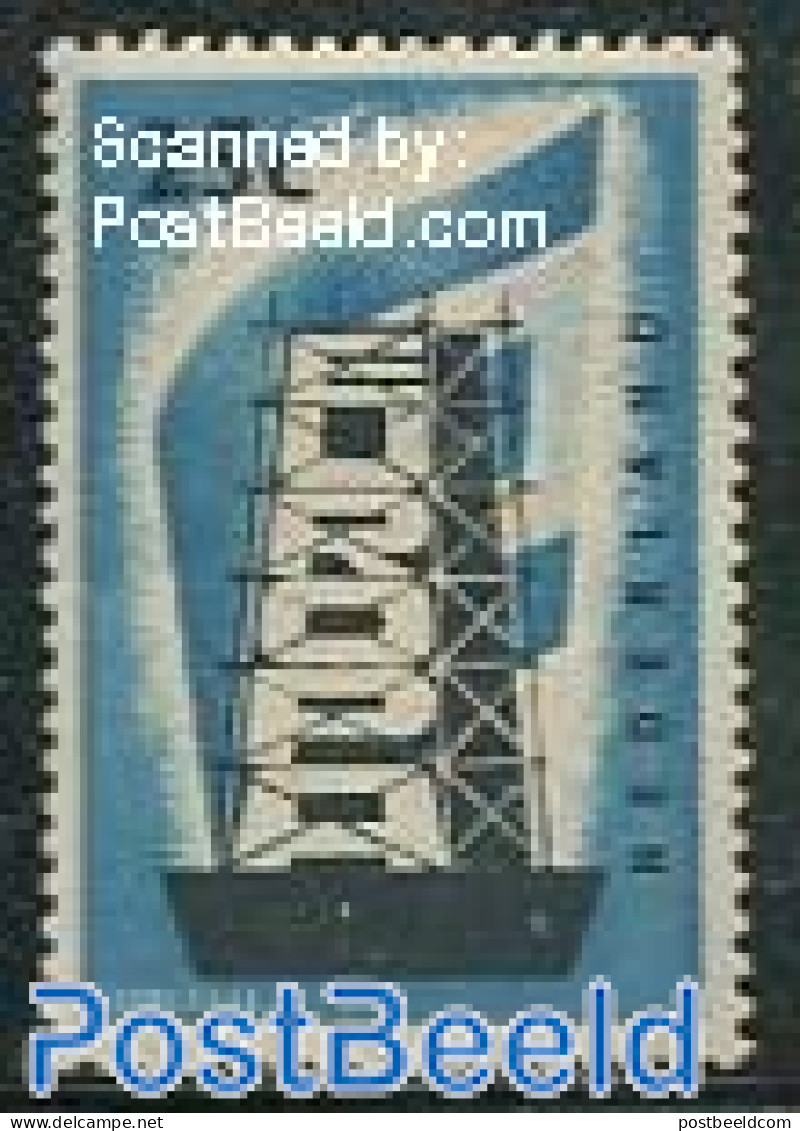 Netherlands 1956 25c, Europa, Stamp Out Of Set, Unused (hinged), History - Europa (cept) - Ongebruikt