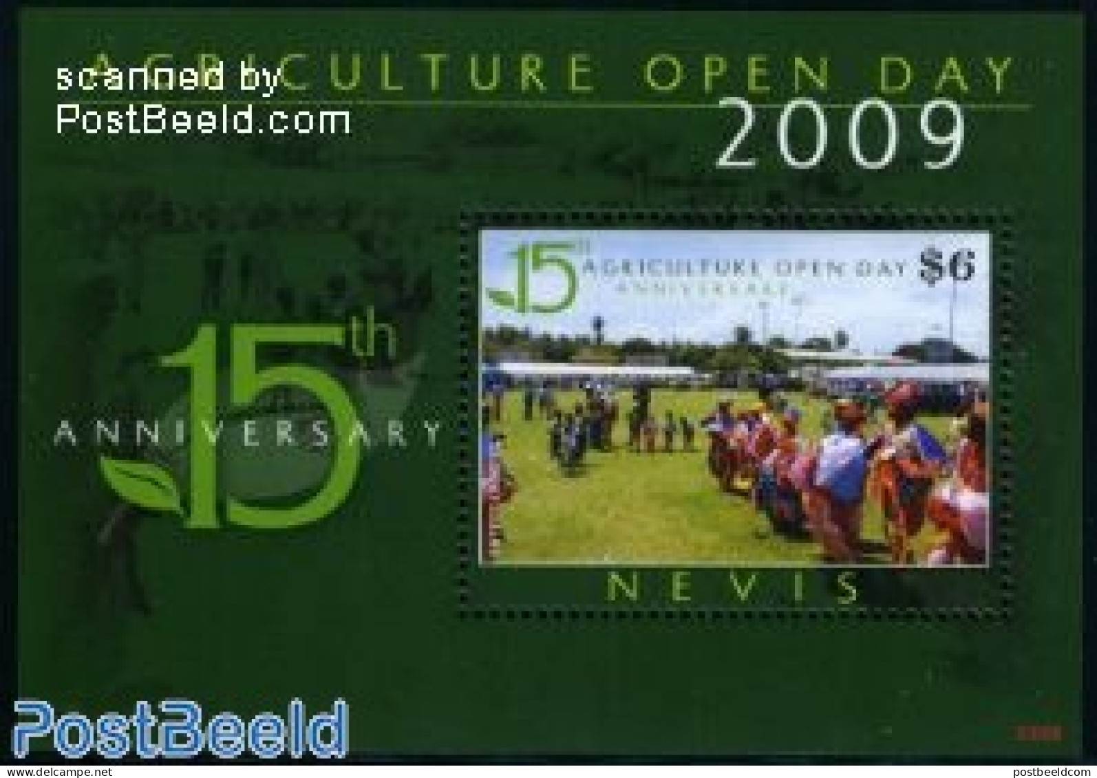 Nevis 2009 Agriculture Open Day S/s, Mint NH, Various - Agriculture - Agricultura