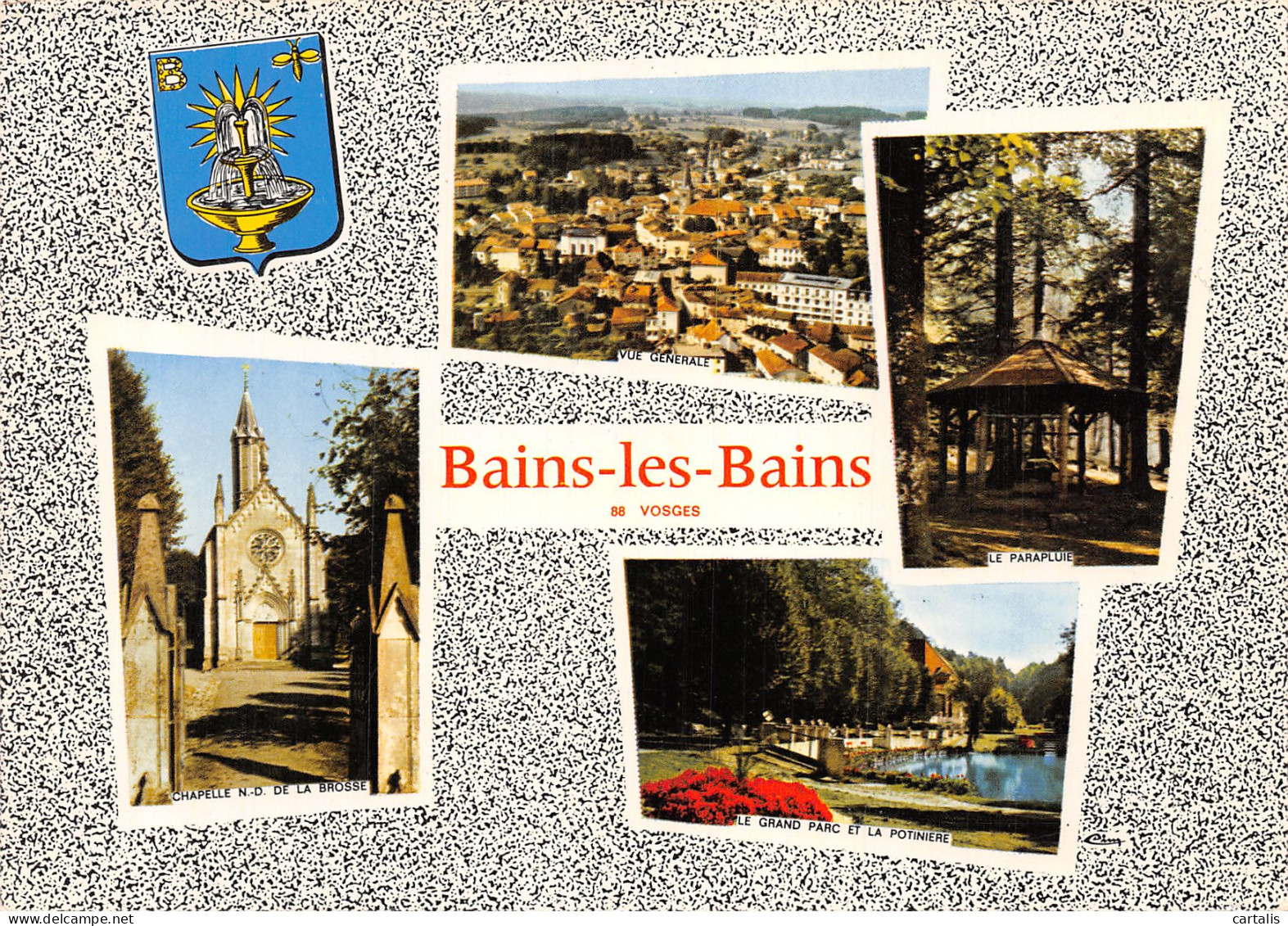 88-BAINS LES BAINS-N°4265-D/0149 - Bains Les Bains