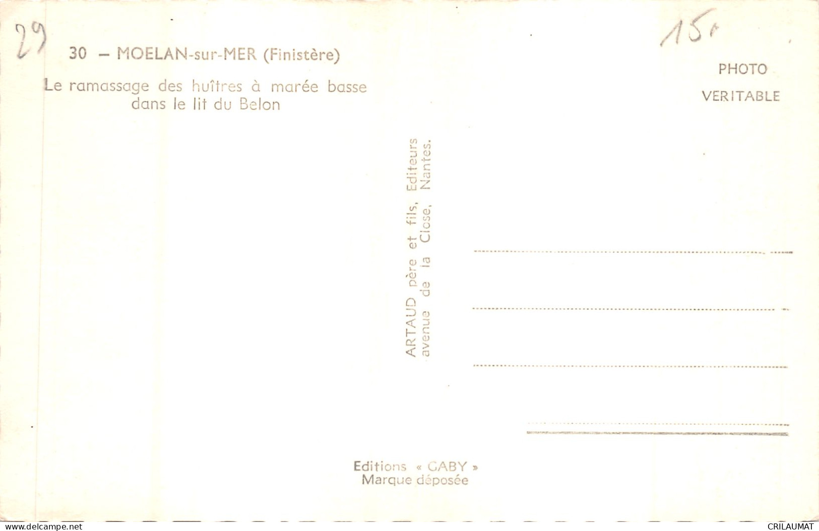 29-MOELAN SUR MER-N°6045-D/0053 - Moëlan-sur-Mer