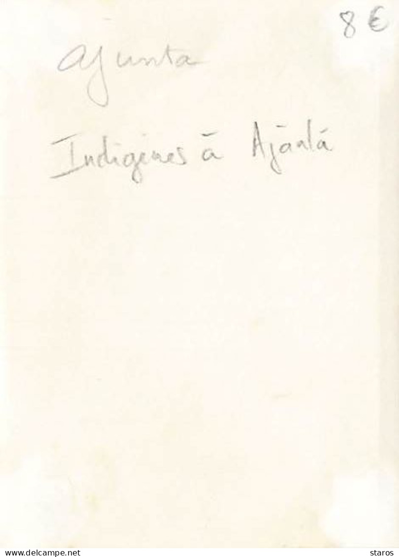 Photo - Inde - Indigènes Femmes à AJANTA - Format 8,5 X 11 Cm - Inde