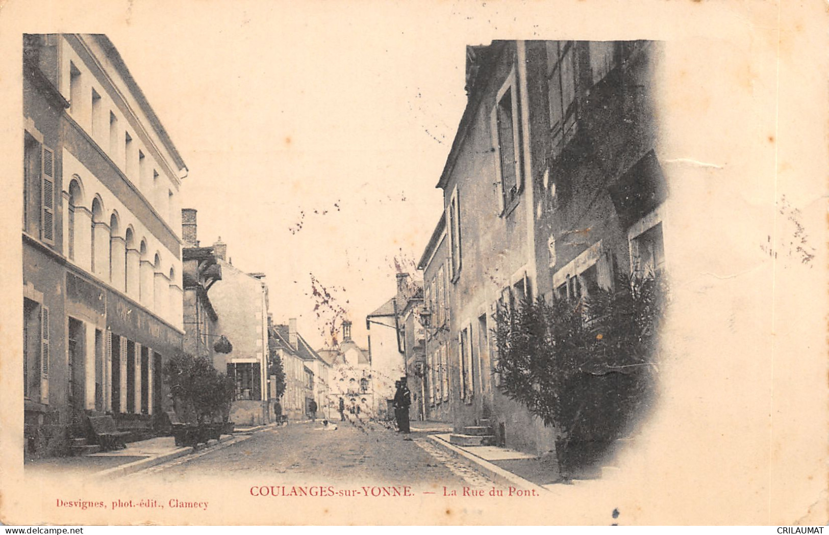 89-COULANGES SUR YONNE-N°6045-B/0169 - Coulanges Sur Yonne