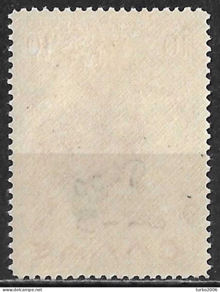 GREECE 1937 Mythological Re-issue 10 Dr. Orange Vl. A 35 MH - Unused Stamps