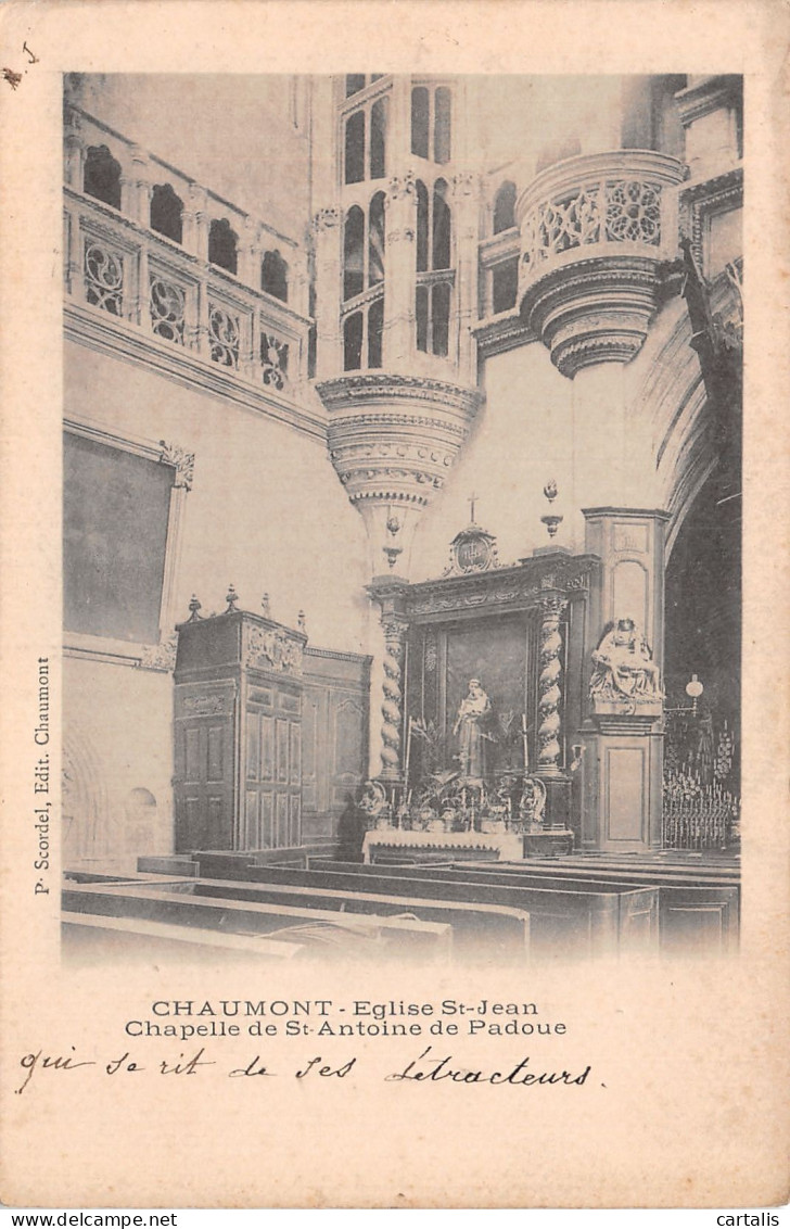 52-CHAUMONT-N° 4431-E/0339 - Chaumont