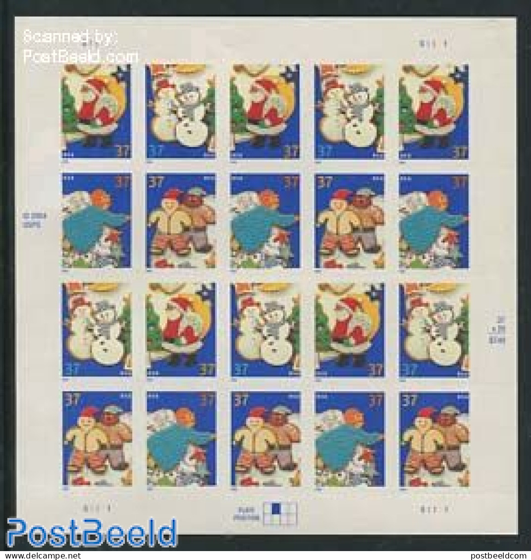 United States Of America 2005 Christmas M/s, Mint NH, Religion - Christmas - Unused Stamps