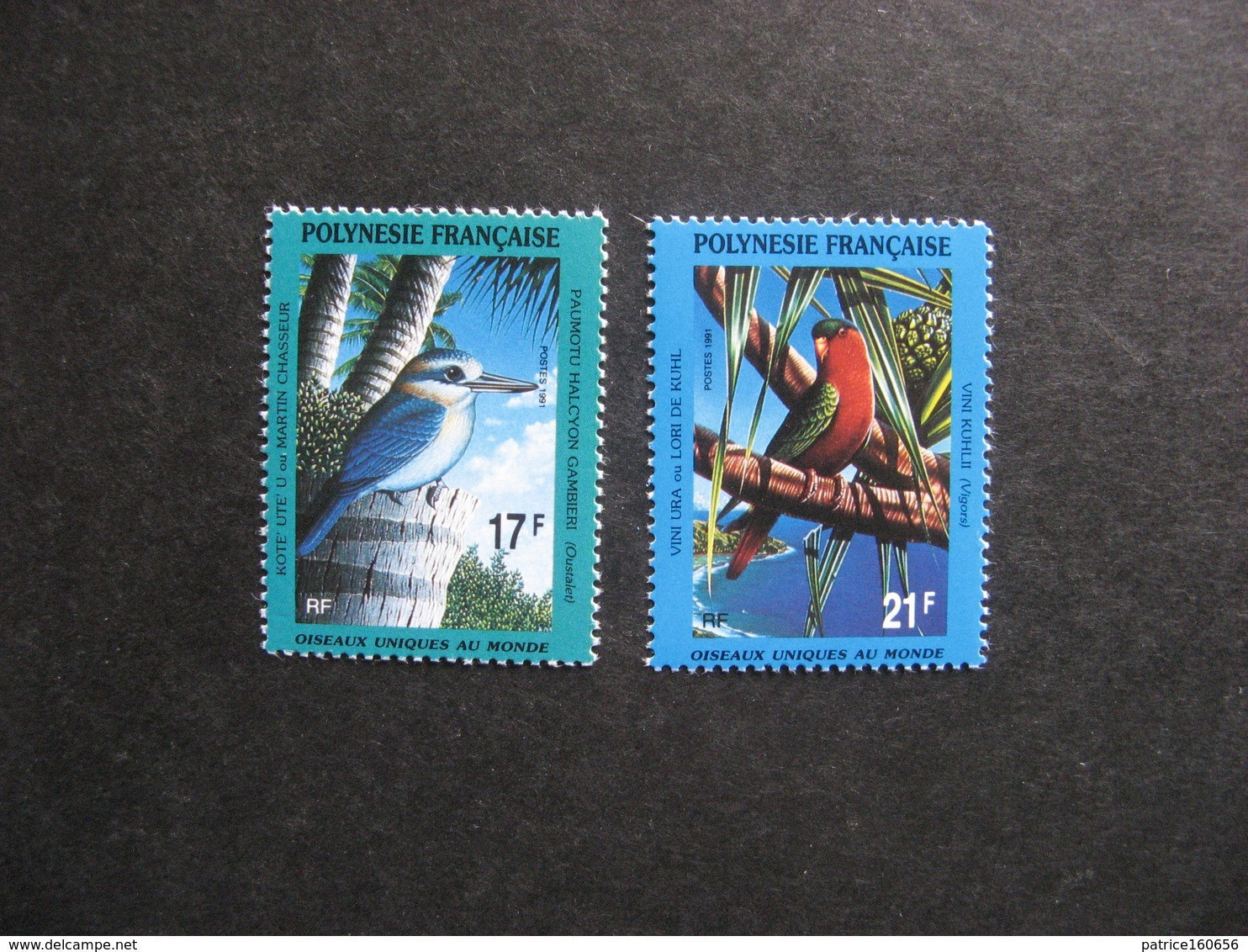 Polynésie: TB Paire N° 383 Et N° 384, Neufs XX. - Ungebraucht