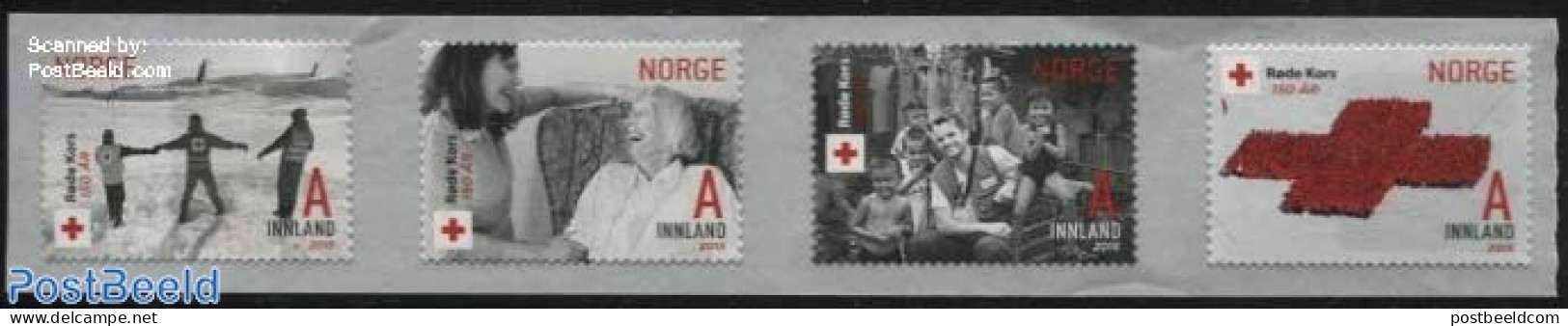 Norway 2015 Red Cross 4v S-a [:::], Mint NH, Health - Red Cross - Nuevos