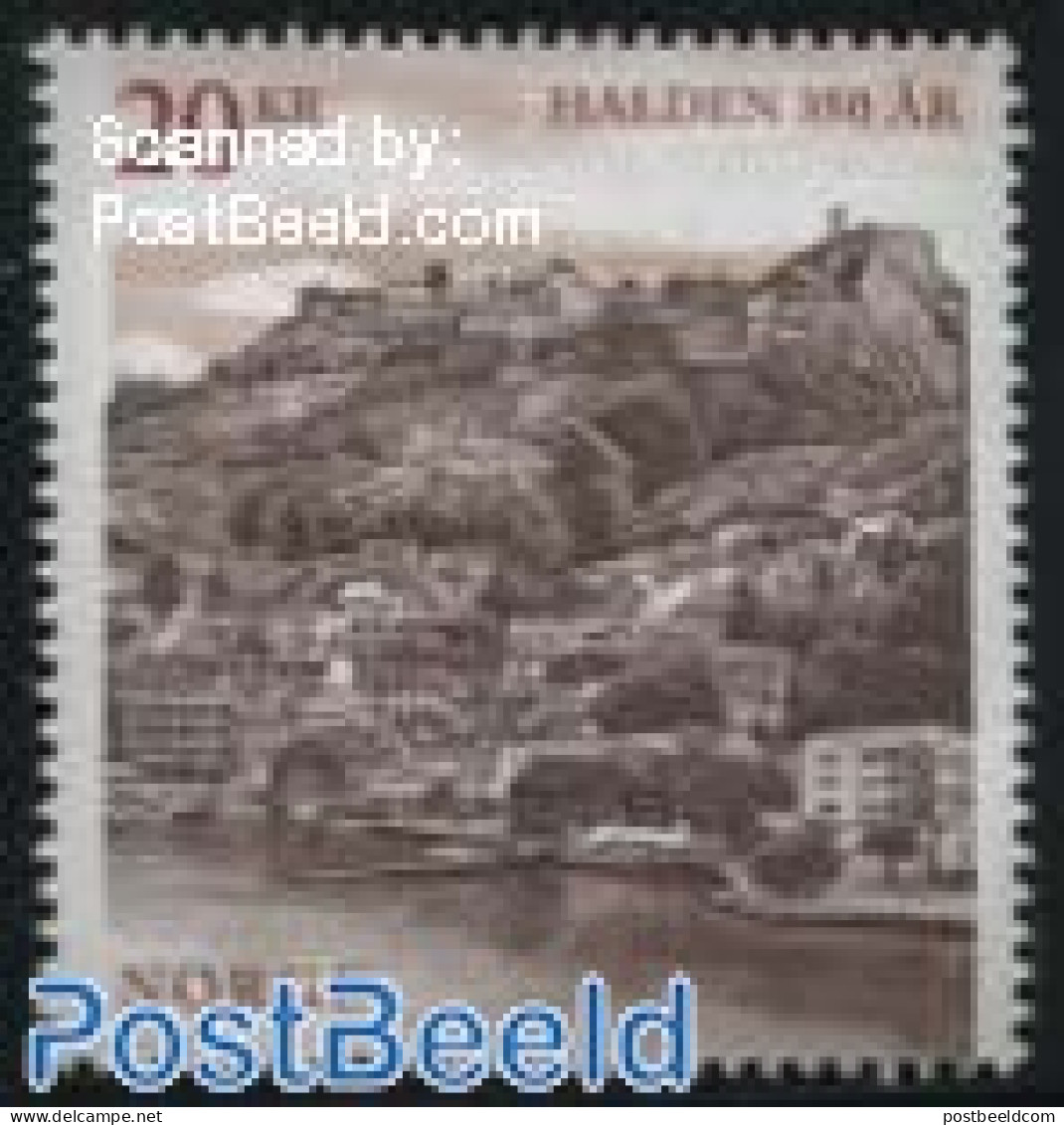 Norway 2015 Halden 350 Years 1v, Mint NH, History - History - Art - Castles & Fortifications - Ongebruikt