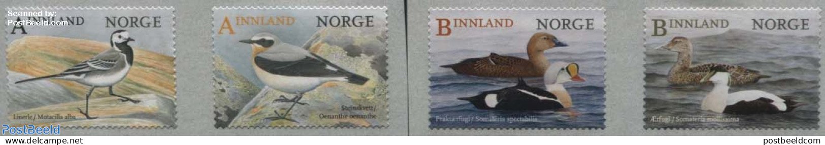Norway 2015 Birds 4v S-a, Mint NH, Nature - Birds - Ducks - Unused Stamps