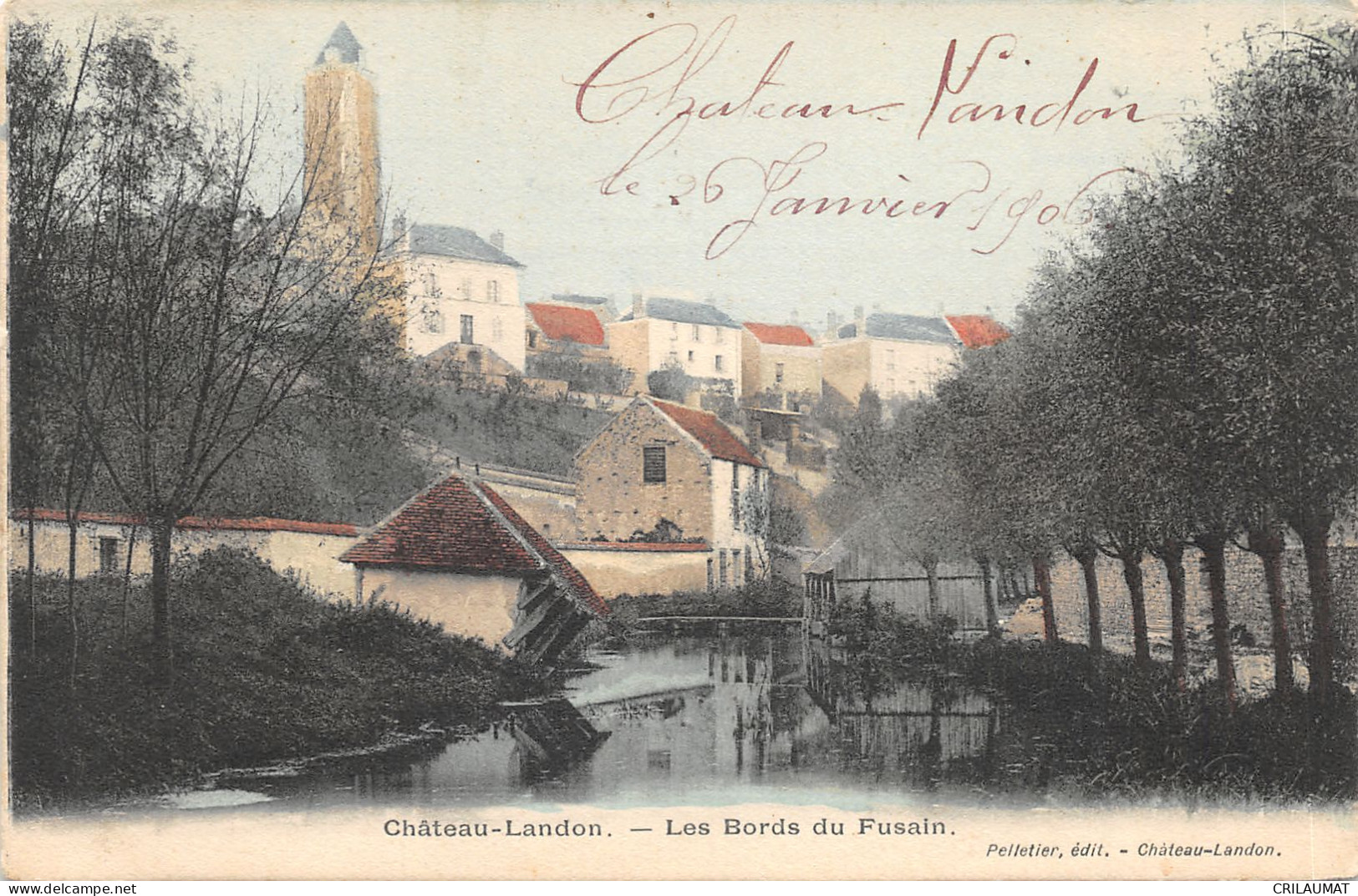 77-CHATEAU LANDON-N°6045-G/0003 - Chateau Landon